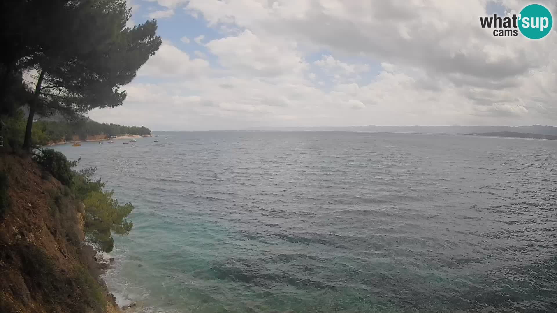 Webcam Potočine Beach Bol – Live View of Borak Beach, Brač Island