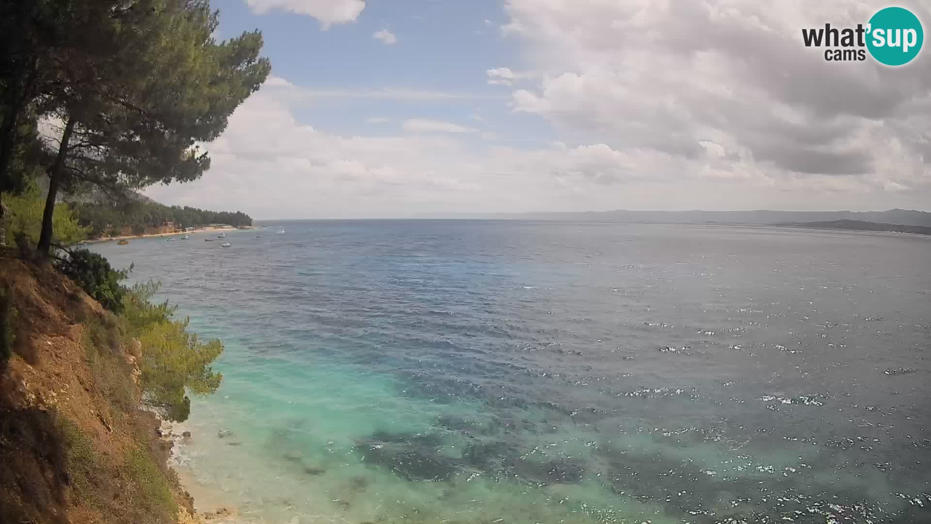 Webcam Potočine Beach Bol – Live View of Borak Beach, Brač Island