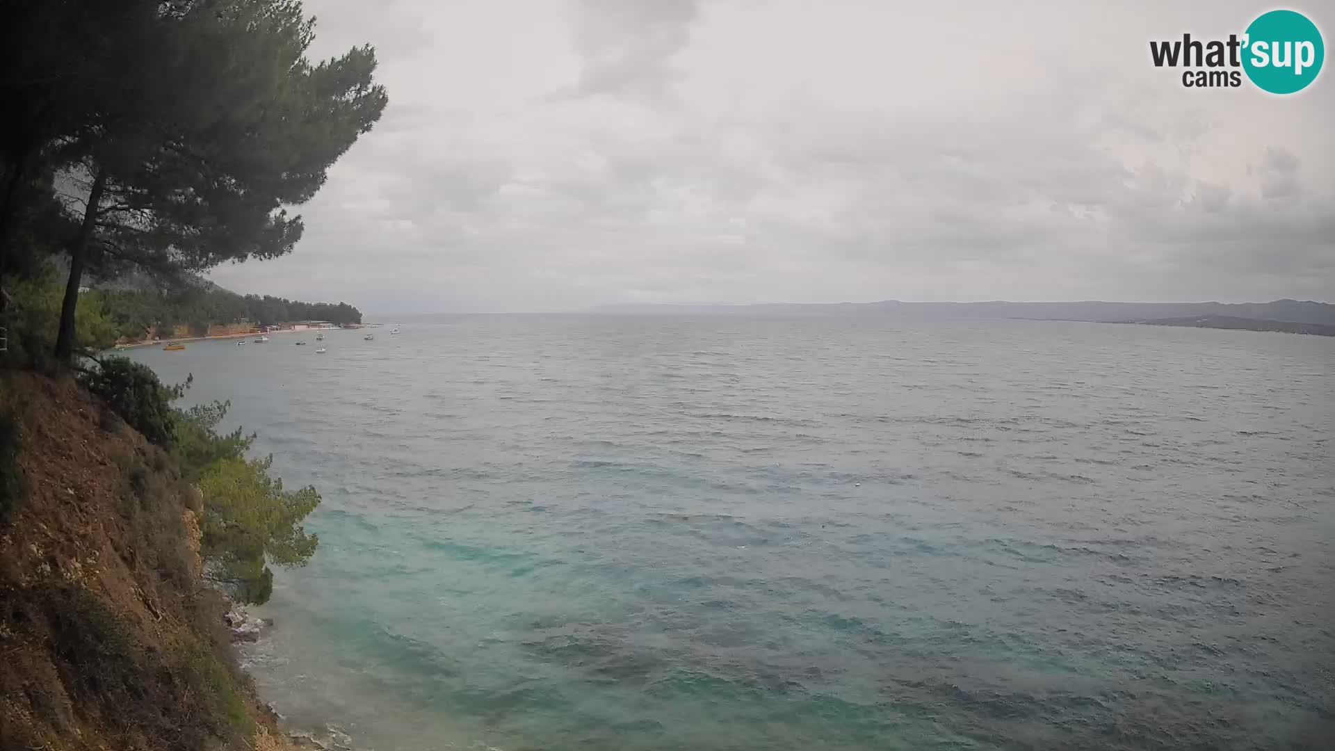 Webcam Strand Potočine Bol – Liveblick auf Borak Beach, Insel Brač