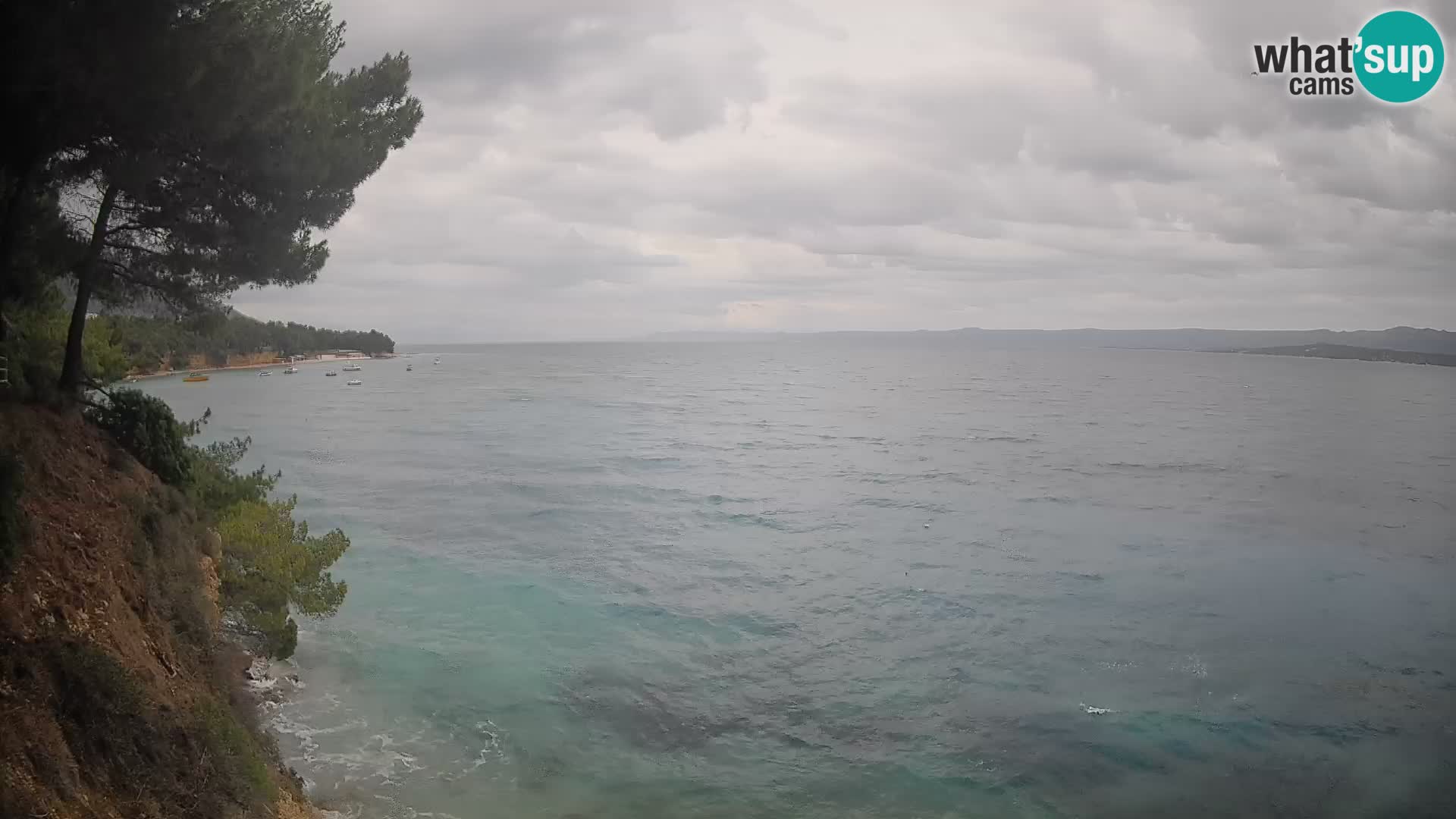 Webcam Strand Potočine Bol – Liveblick auf Borak Beach, Insel Brač