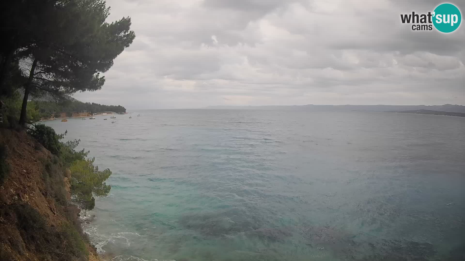 Webcam Strand Potočine Bol – Liveblick auf Borak Beach, Insel Brač