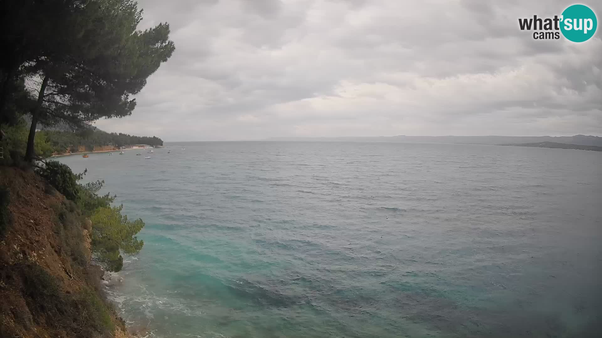 Webcam Strand Potočine Bol – Liveblick auf Borak Beach, Insel Brač