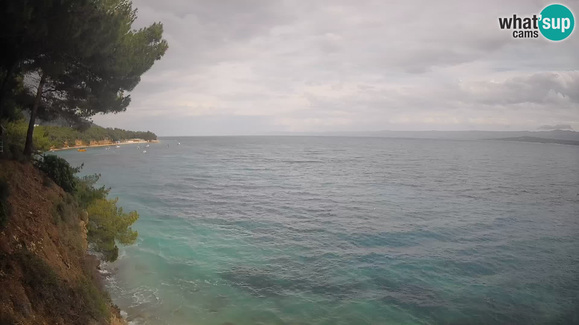 Webcam Playa Potočine Bol – Vista en vivo de Borak Beach, Isla de Brač