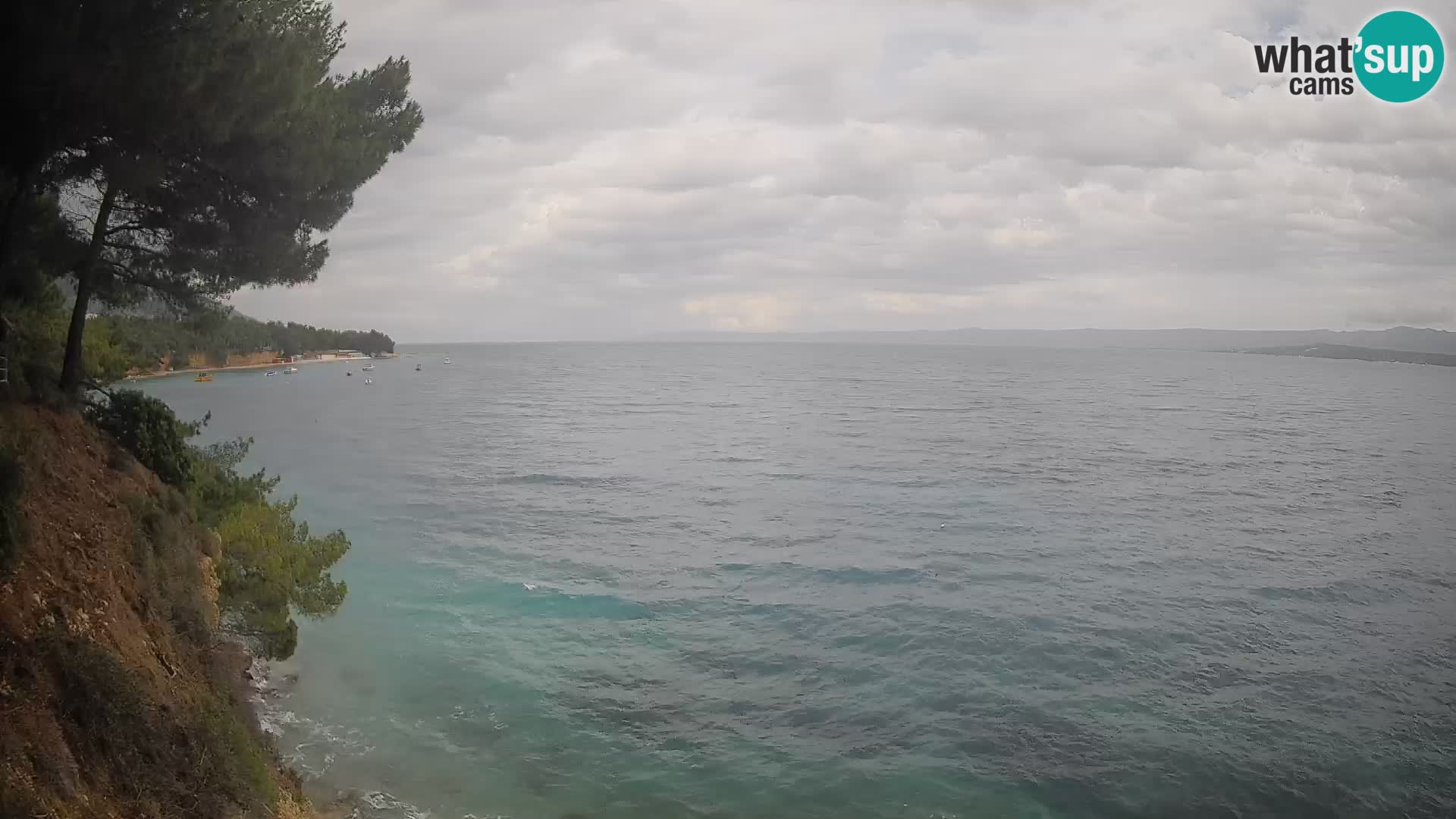 Webcam Strand Potočine Bol – Liveblick auf Borak Beach, Insel Brač