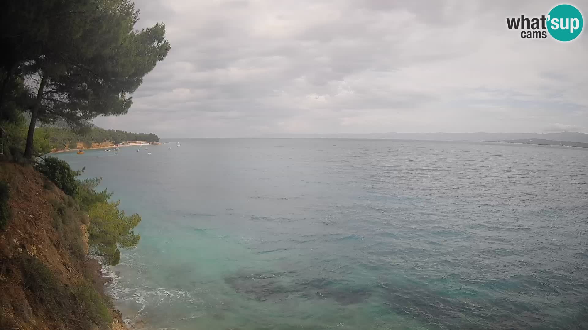 Webcam Strand Potočine Bol – Liveblick auf Borak Beach, Insel Brač