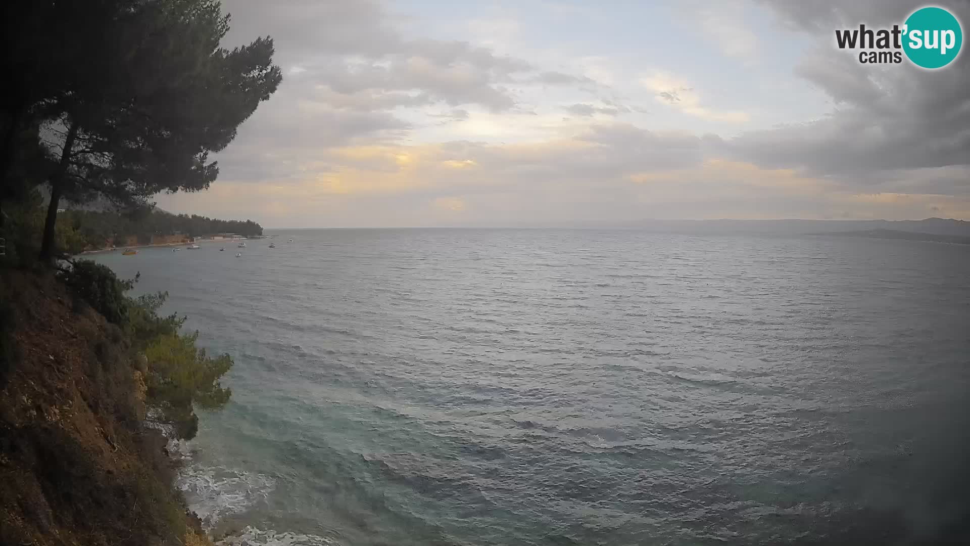 Web kamera Potočine Bol – Pogled uživo na plažu Borak, otok Brač