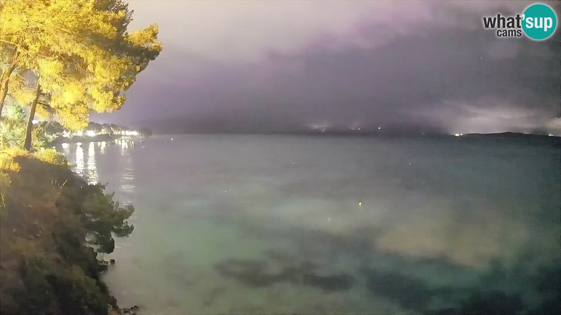 Webcam Potočine Beach Bol – Live View of Borak Beach, Brač Island