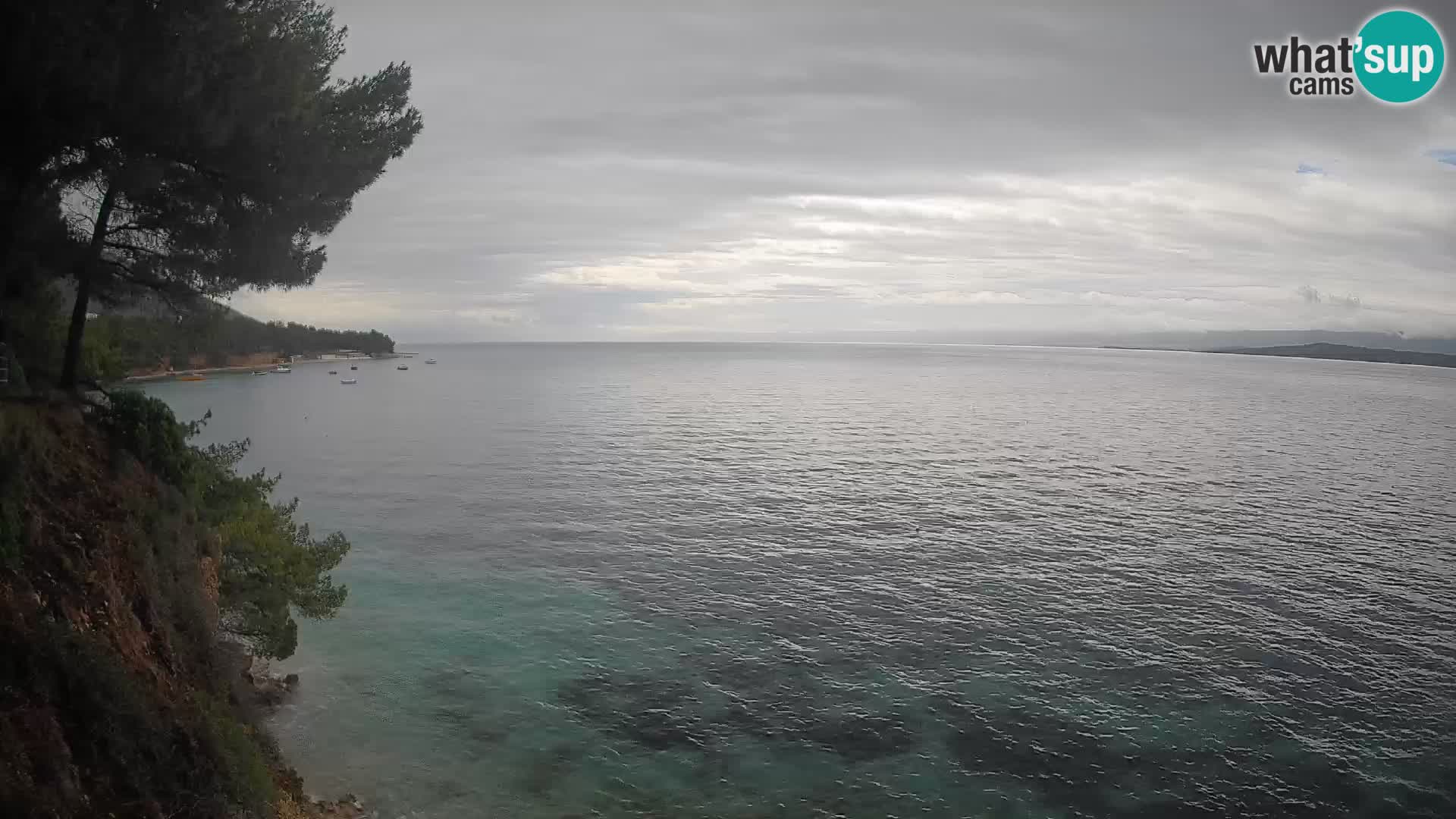 Webcam Potočine Beach Bol – Live View of Borak Beach, Brač Island