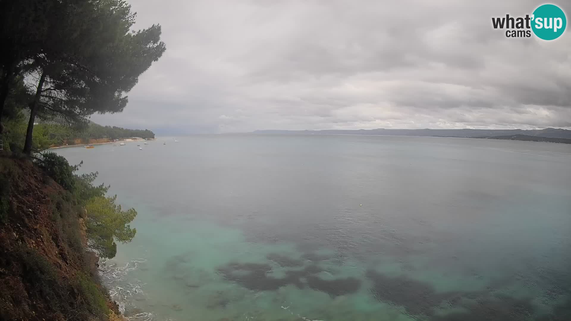 Webcam Potočine Beach Bol – Live View of Borak Beach, Brač Island