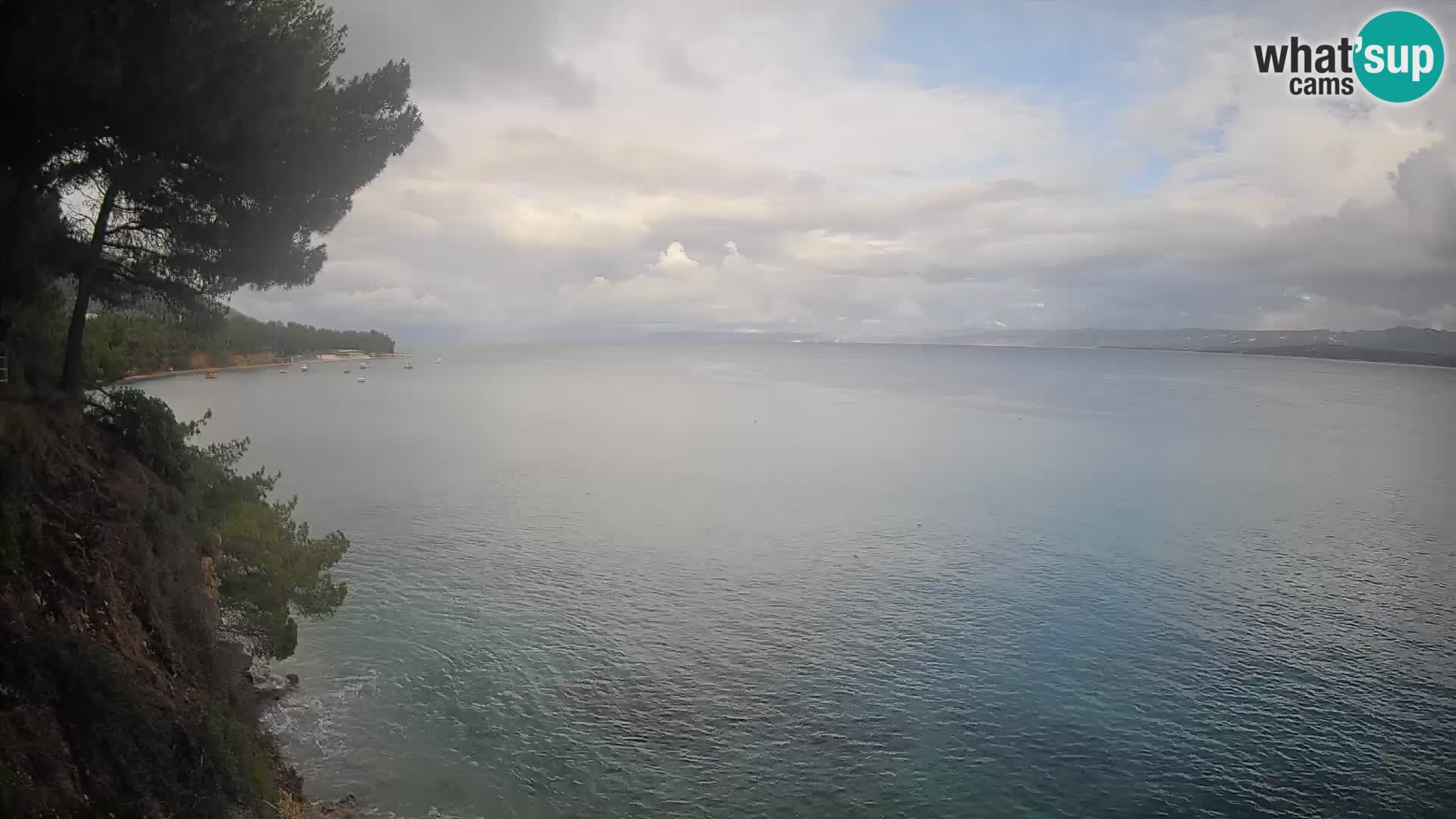 Webcam Potočine Beach Bol – Live View of Borak Beach, Brač Island