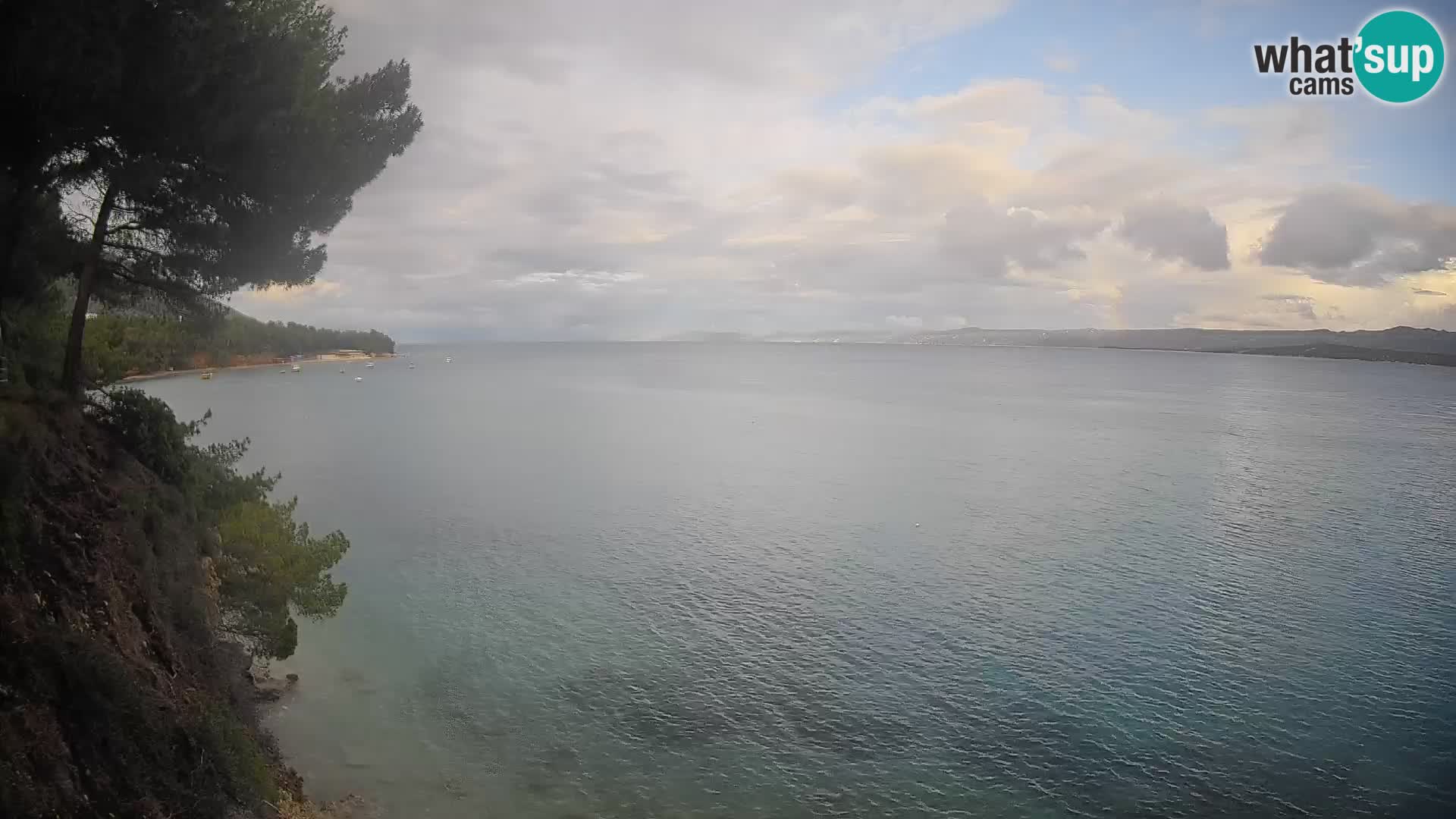 Webcam plage Potočine Bol – Vue en direct sur Borak Beach, île de Brač