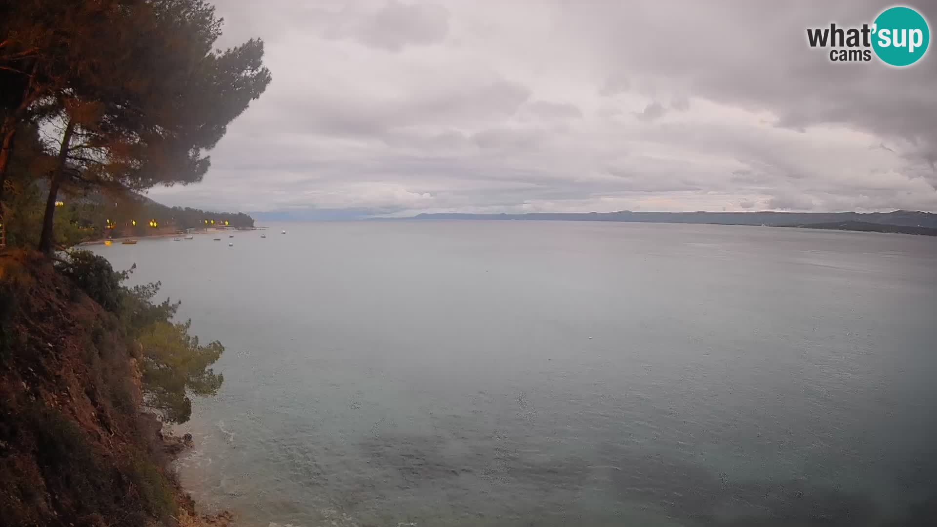 Webcam plage Potočine Bol – Vue en direct sur Borak Beach, île de Brač