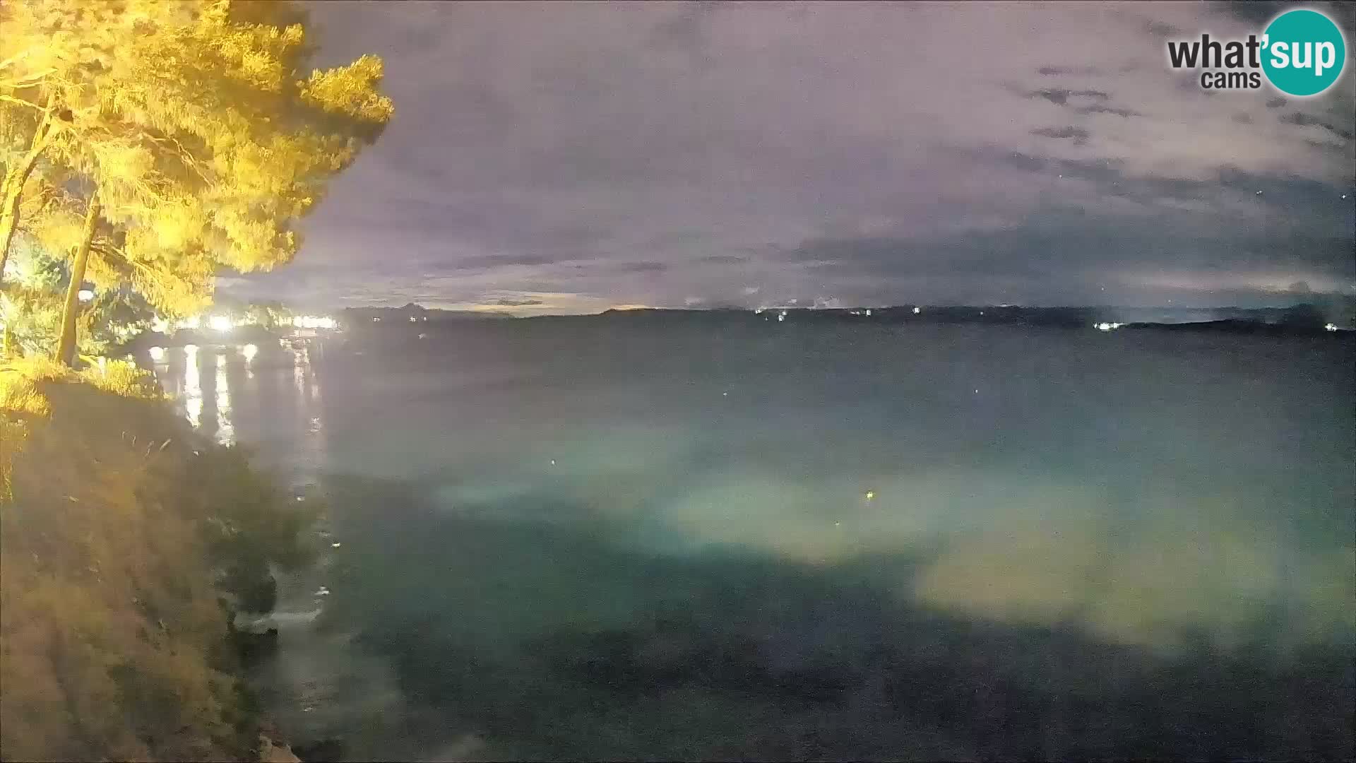 Webcam Playa Potočine Bol – Vista en vivo de Borak Beach, Isla de Brač