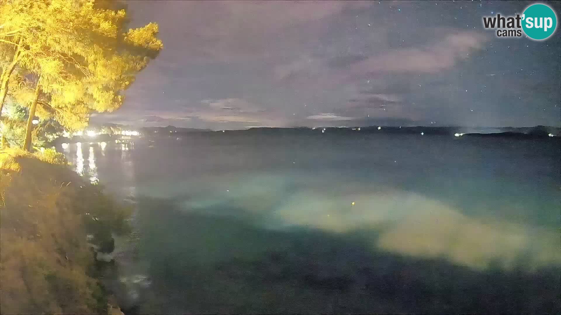 Webcam Potočine Beach Bol – Live View of Borak Beach, Brač Island