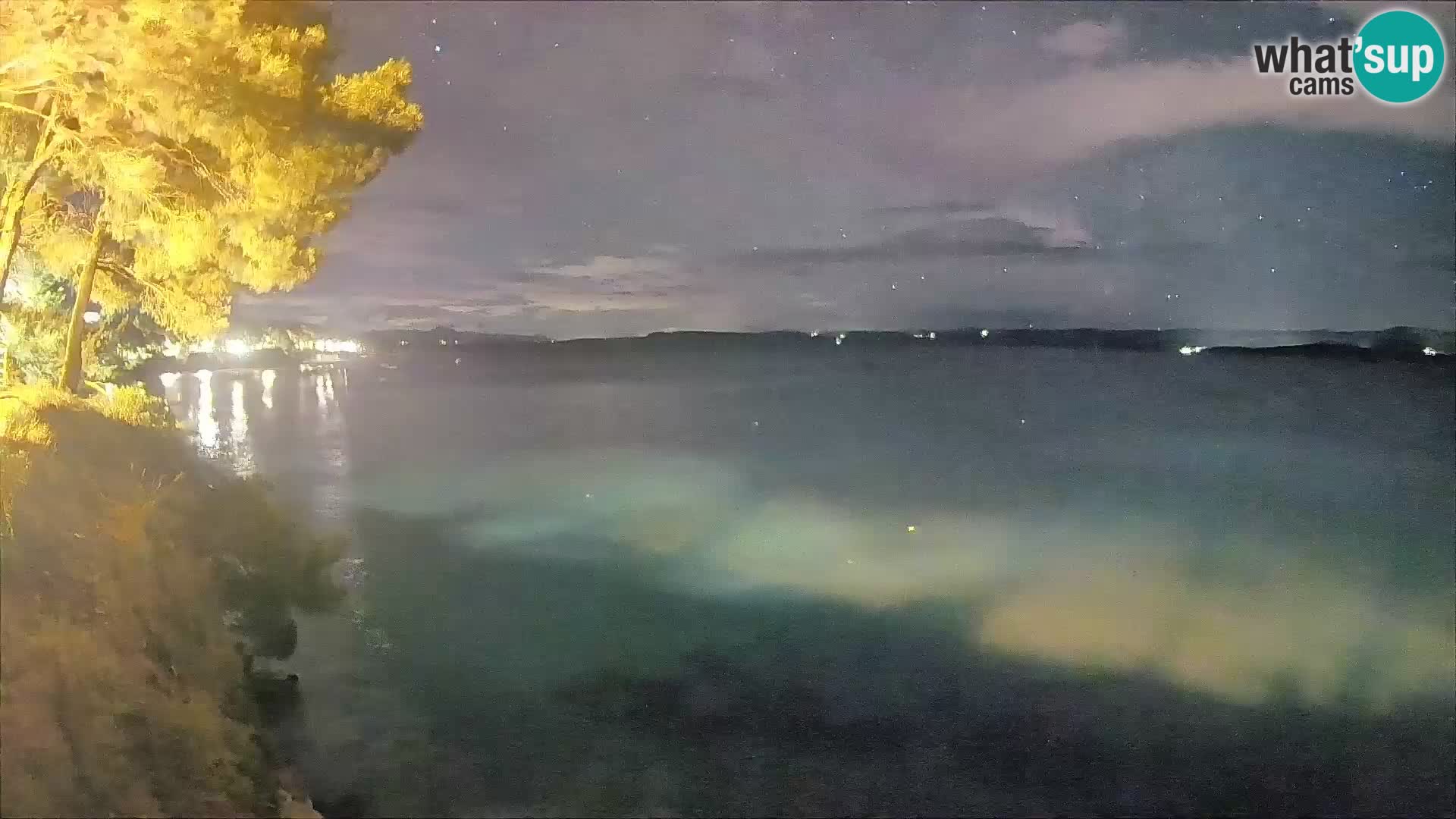 Web kamera Potočine Bol – Pogled uživo na plažu Borak, otok Brač