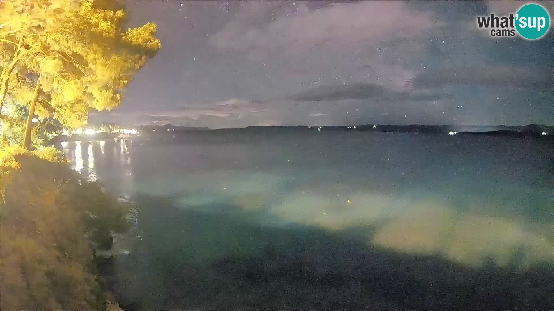 Webcam Potočine Beach Bol – Live View of Borak Beach, Brač Island
