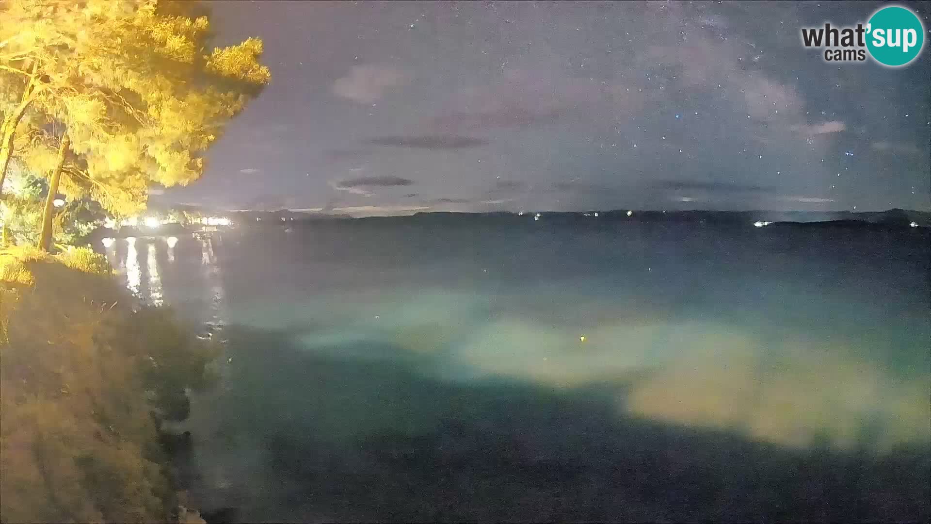 Webcam Potočine Beach Bol – Live View of Borak Beach, Brač Island