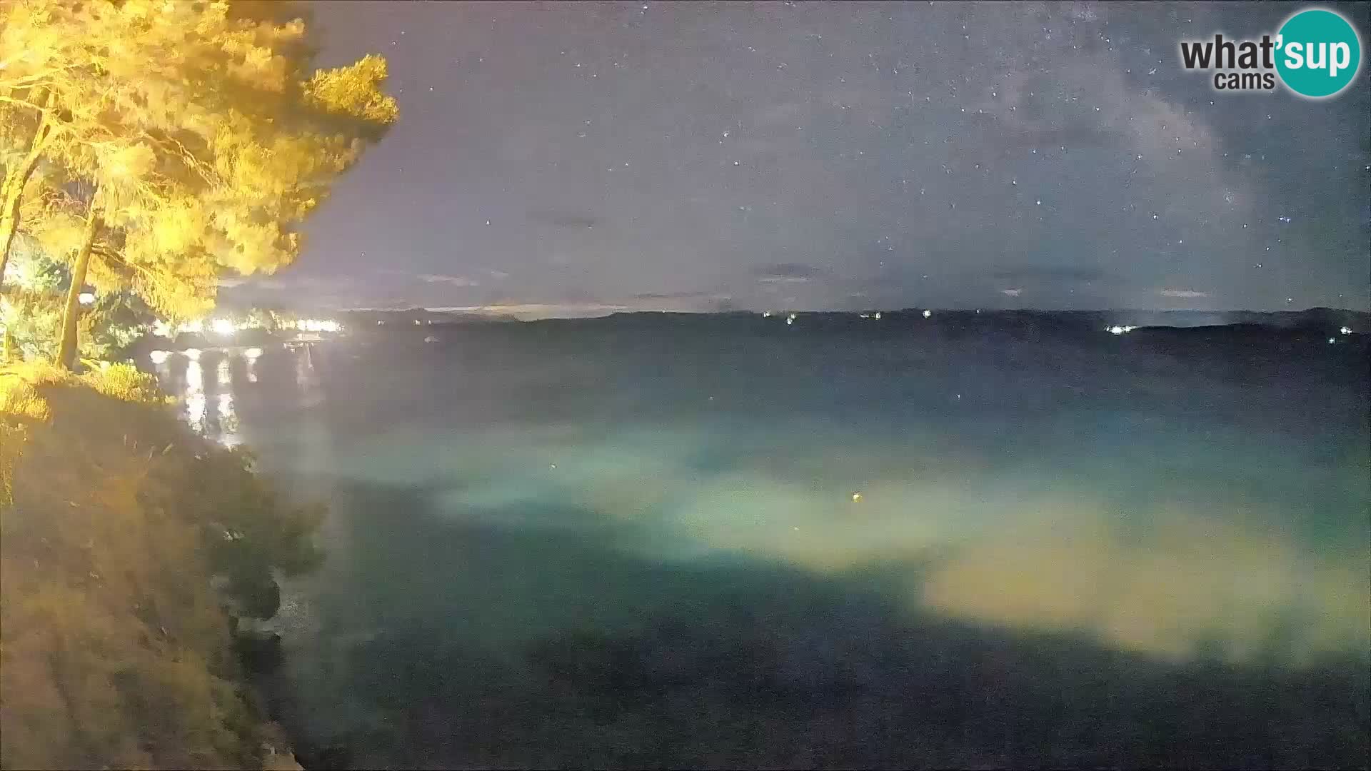 Webcam Strand Potočine Bol – Liveblick auf Borak Beach, Insel Brač