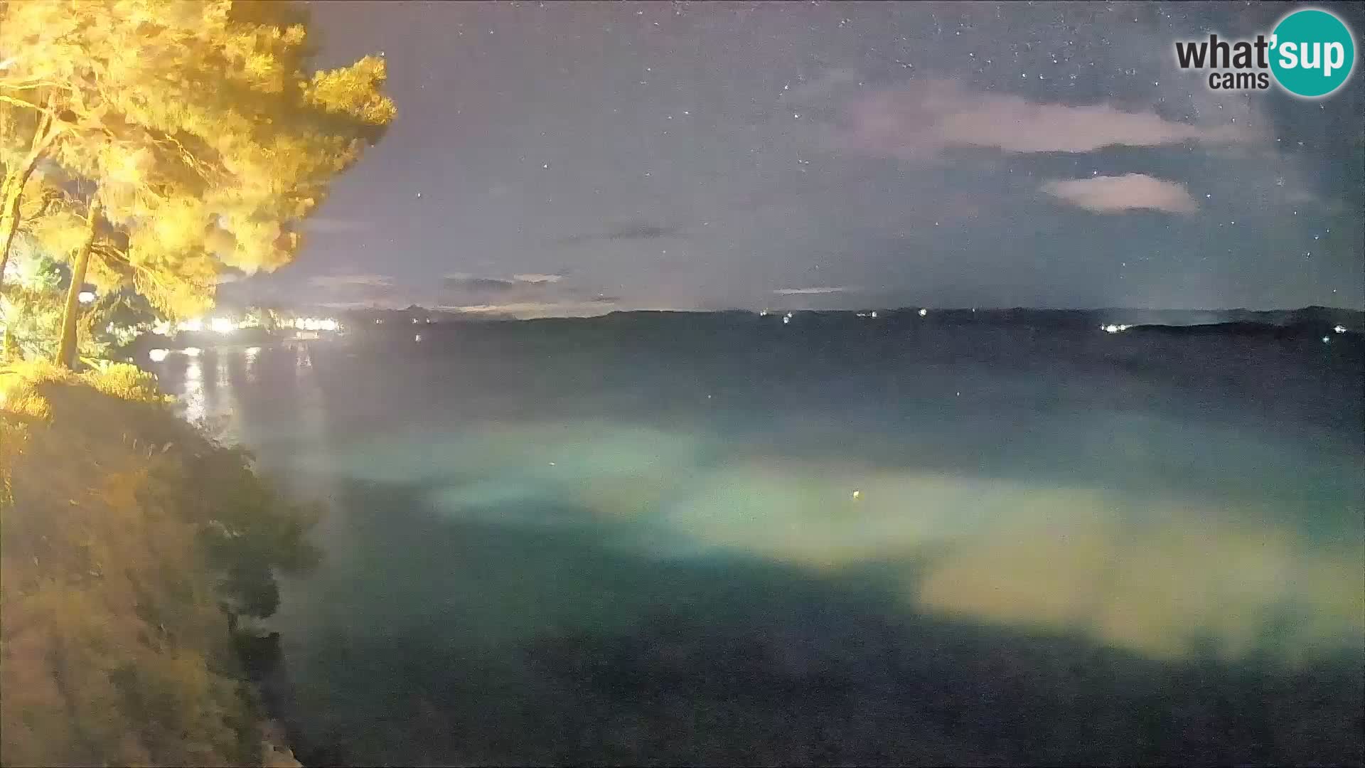 Webcam Potočine Beach Bol – Live View of Borak Beach, Brač Island