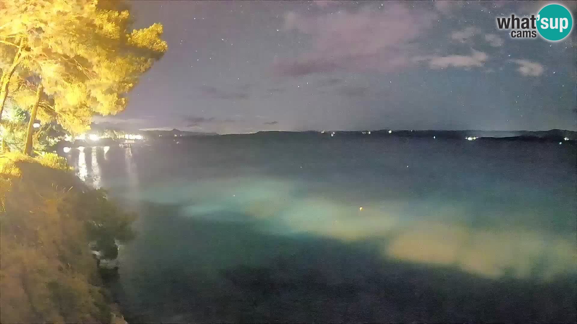 Webcam Strand Potočine Bol – Liveblick auf Borak Beach, Insel Brač