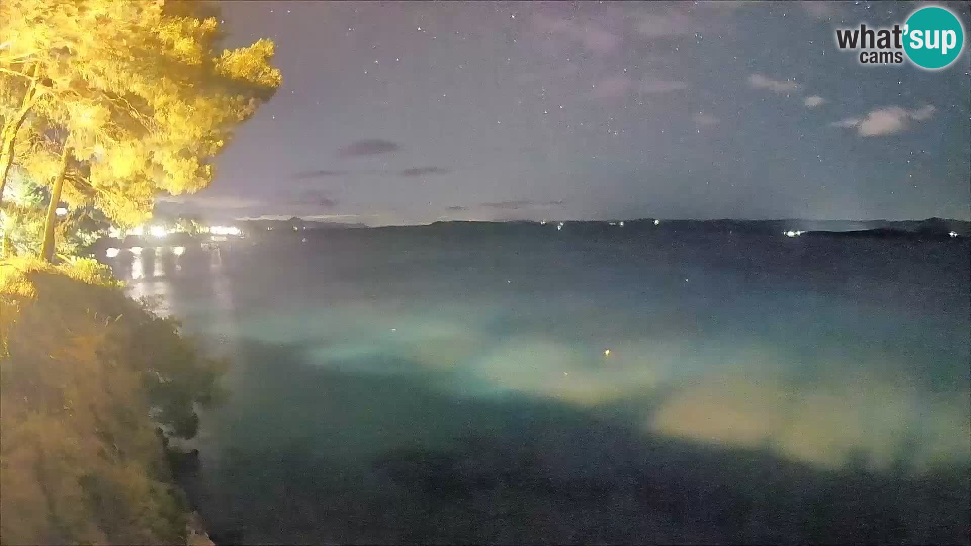 Webcam Potočine Beach Bol – Live View of Borak Beach, Brač Island