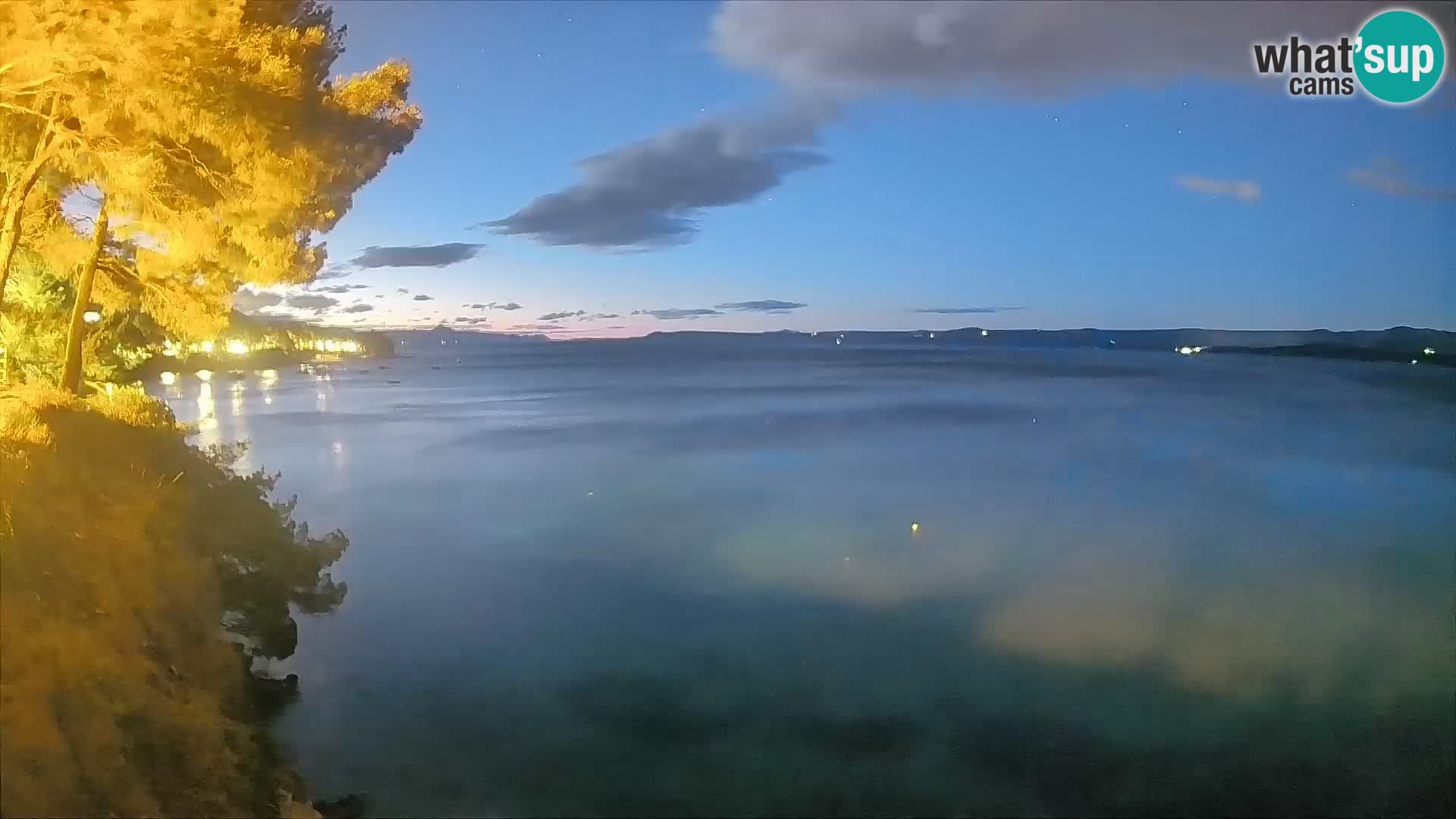 Webcam plage Potočine Bol – Vue en direct sur Borak Beach, île de Brač