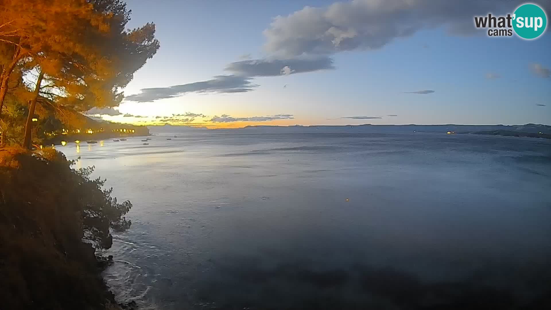 Webcam Playa Potočine Bol – Vista en vivo de Borak Beach, Isla de Brač