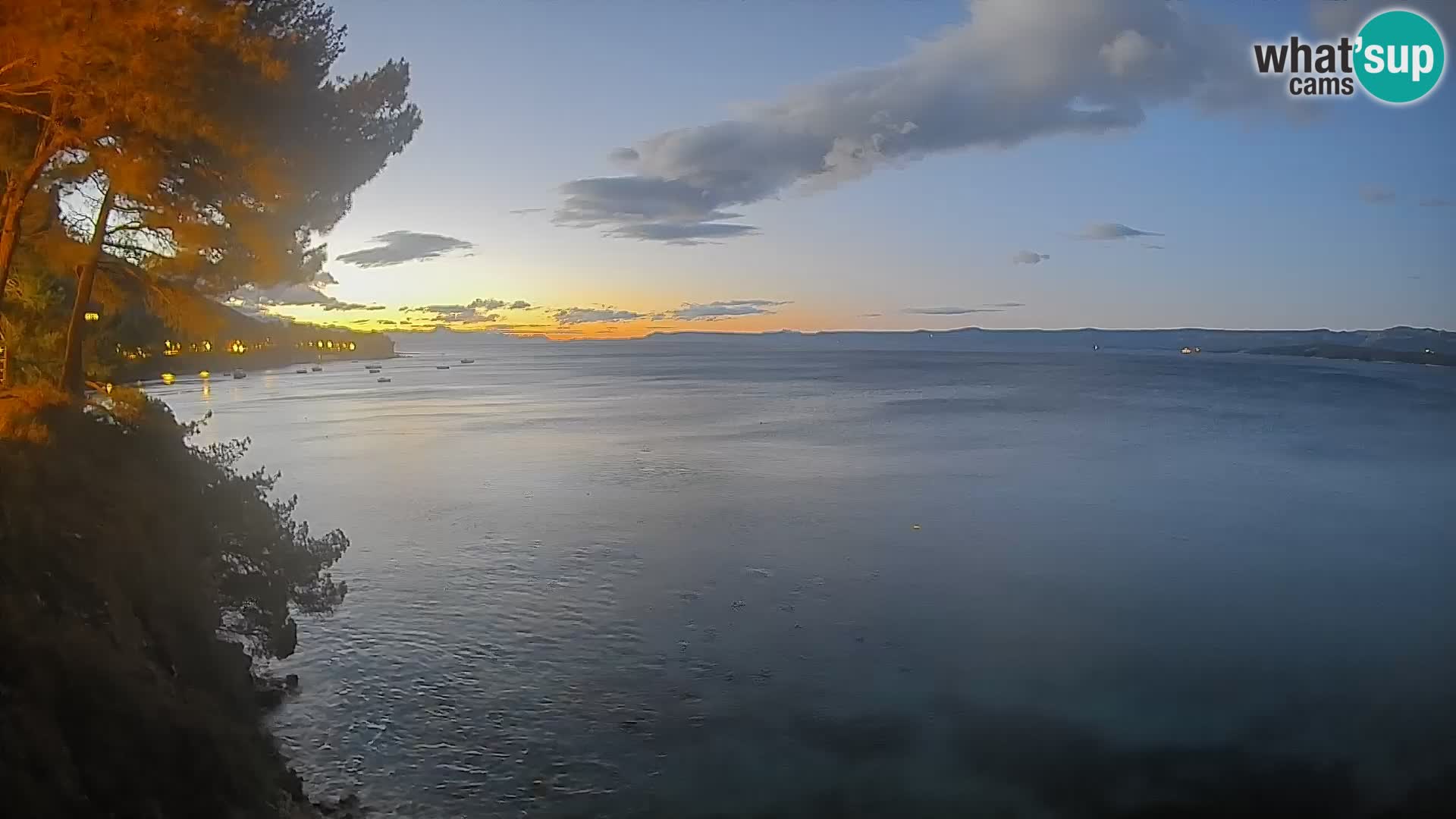 Webcam Potočine Beach Bol – Live View of Borak Beach, Brač Island