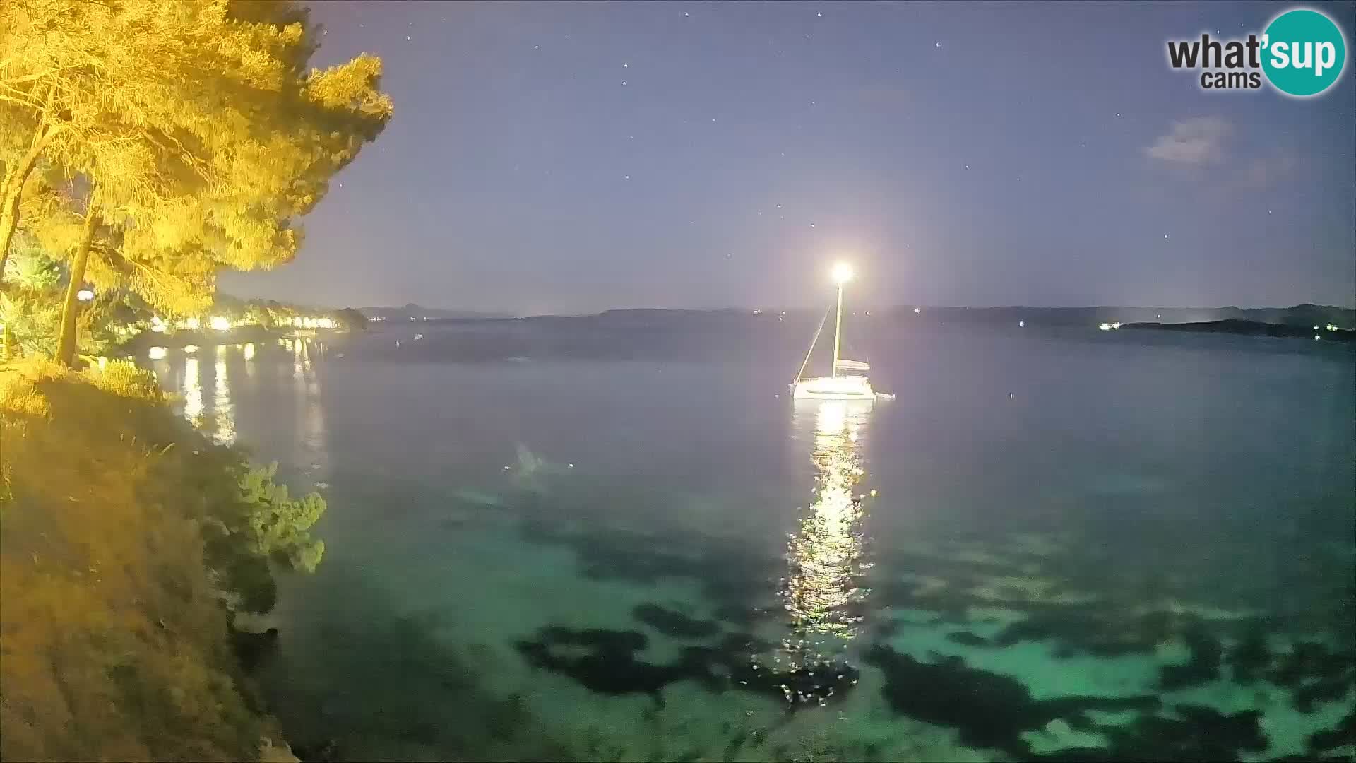 Webcam Potočine Beach Bol – Live View of Borak Beach, Brač Island