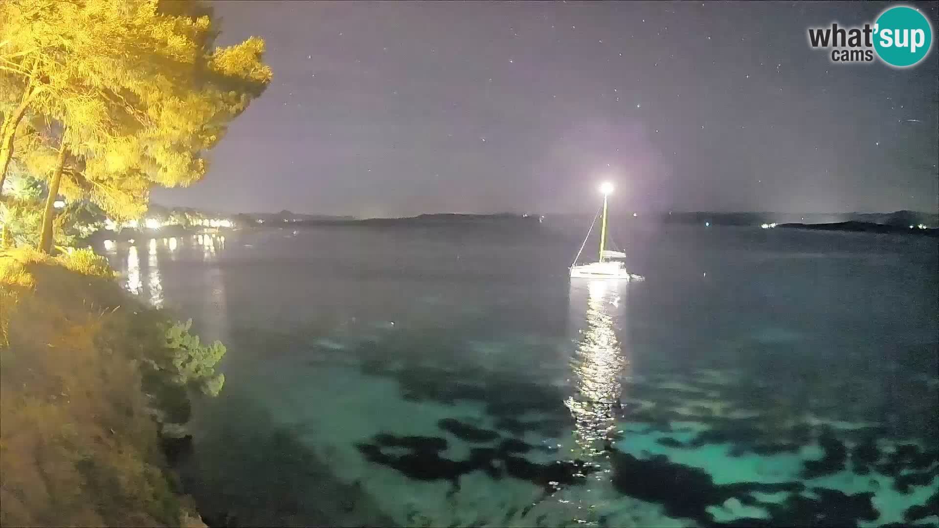 Webcam Potočine Beach Bol – Live View of Borak Beach, Brač Island