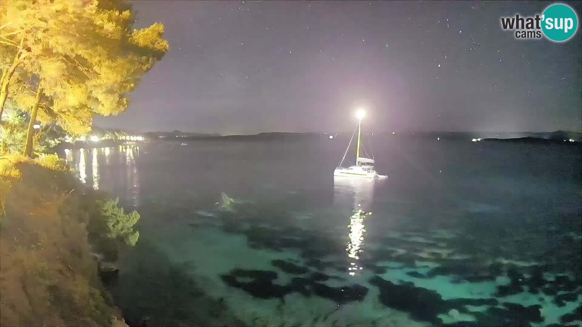 Webcam Playa Potočine Bol – Vista en vivo de Borak Beach, Isla de Brač