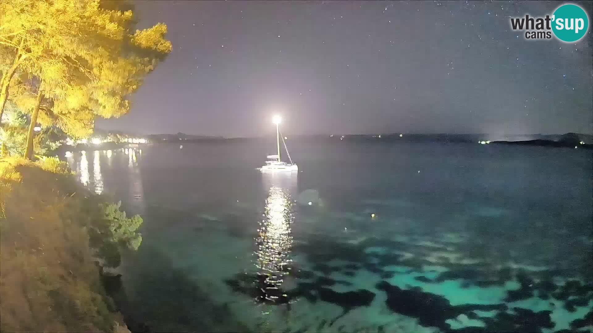 Webcam Strand Potočine Bol – Liveblick auf Borak Beach, Insel Brač