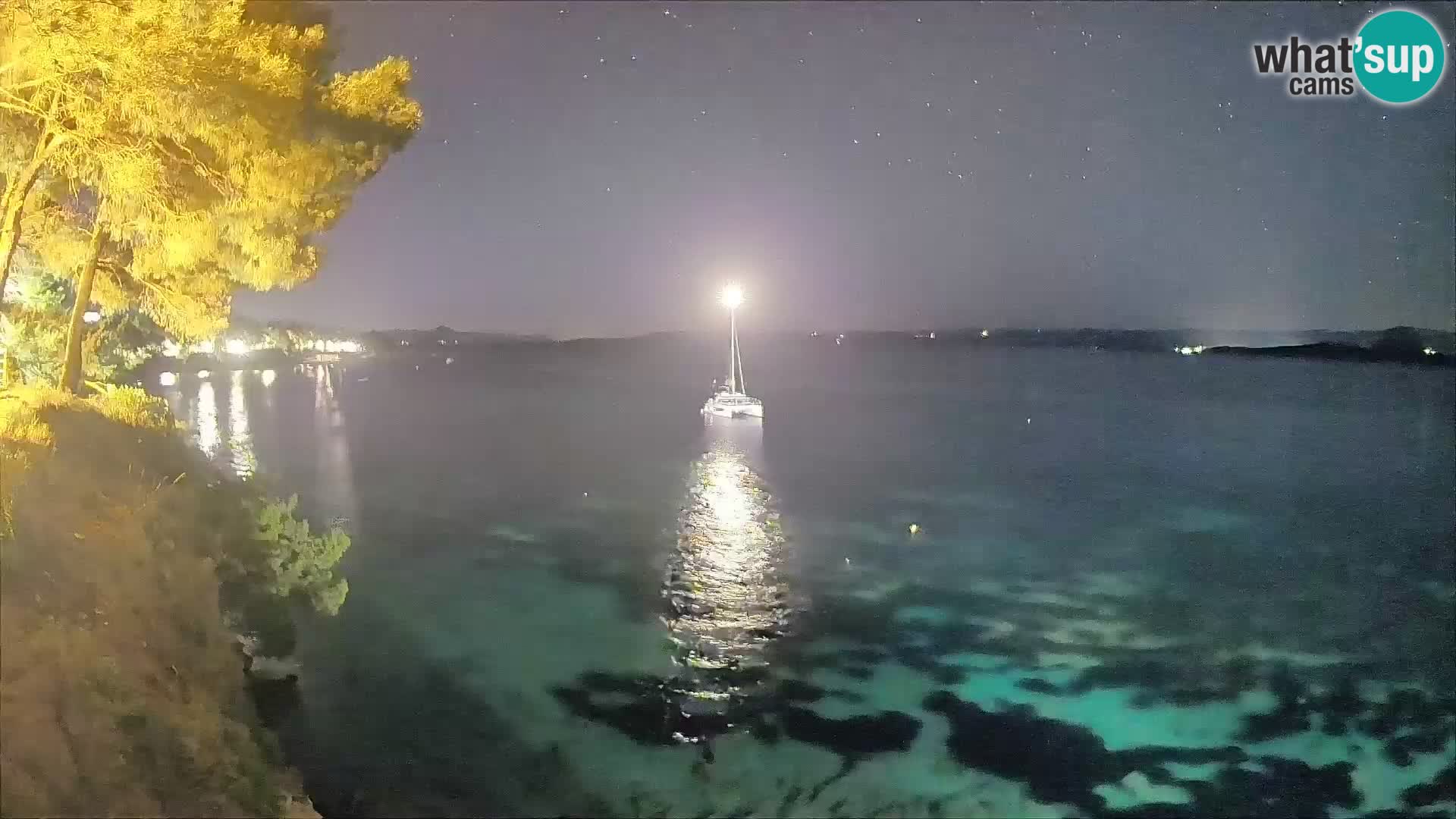Webcam Strand Potočine Bol – Liveblick auf Borak Beach, Insel Brač