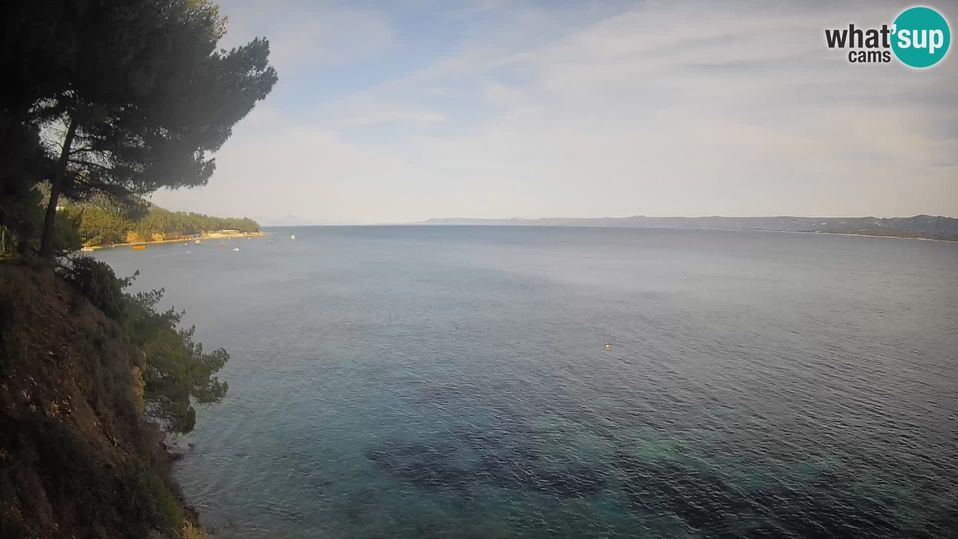 Webcam Playa Potočine Bol – Vista en vivo de Borak Beach, Isla de Brač