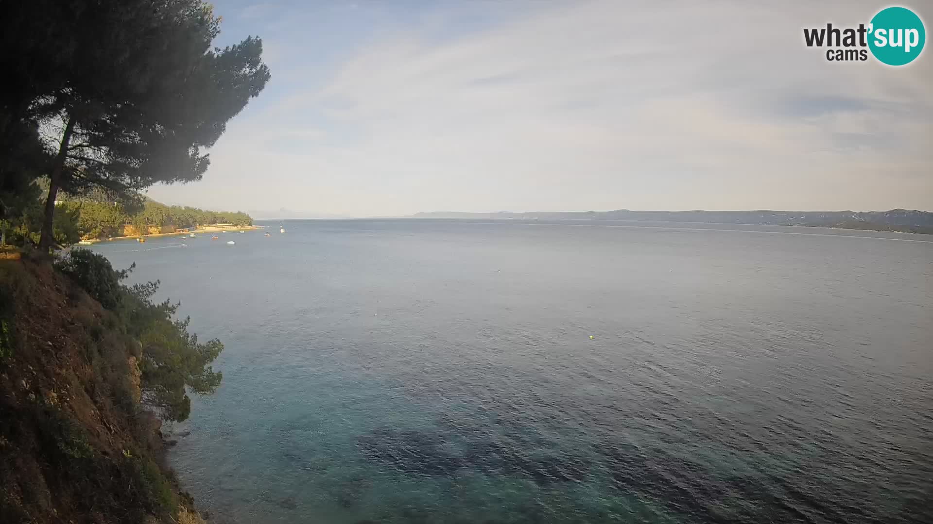 Webcam Playa Potočine Bol – Vista en vivo de Borak Beach, Isla de Brač