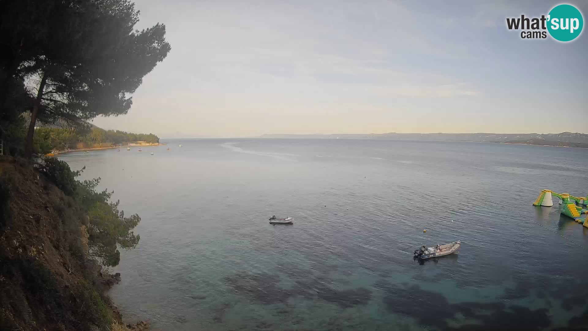 Webcam Potočine Beach Bol – Live View of Borak Beach, Brač Island