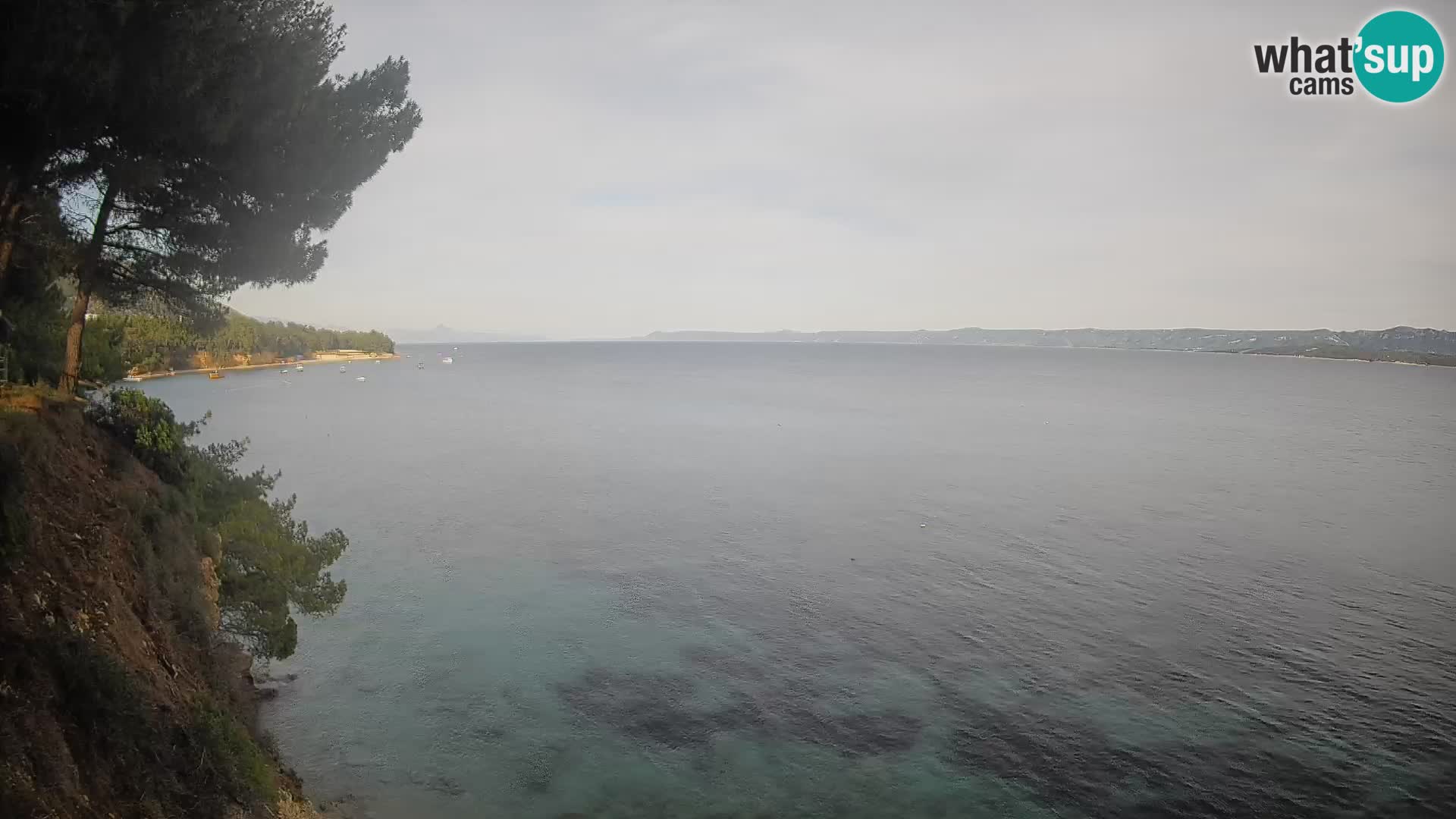 Webcam Strand Potočine Bol – Liveblick auf Borak Beach, Insel Brač
