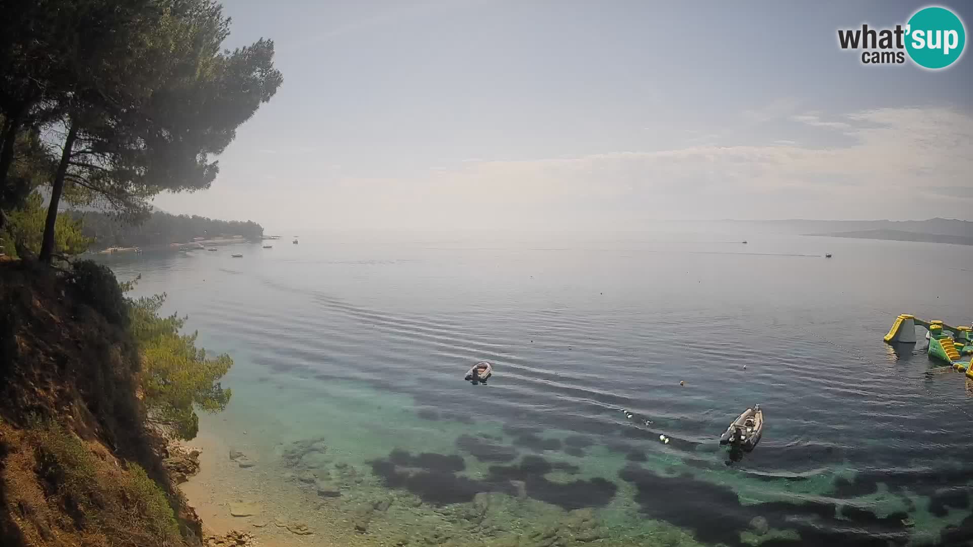 Webcam Potočine Beach Bol – Live View of Borak Beach, Brač Island