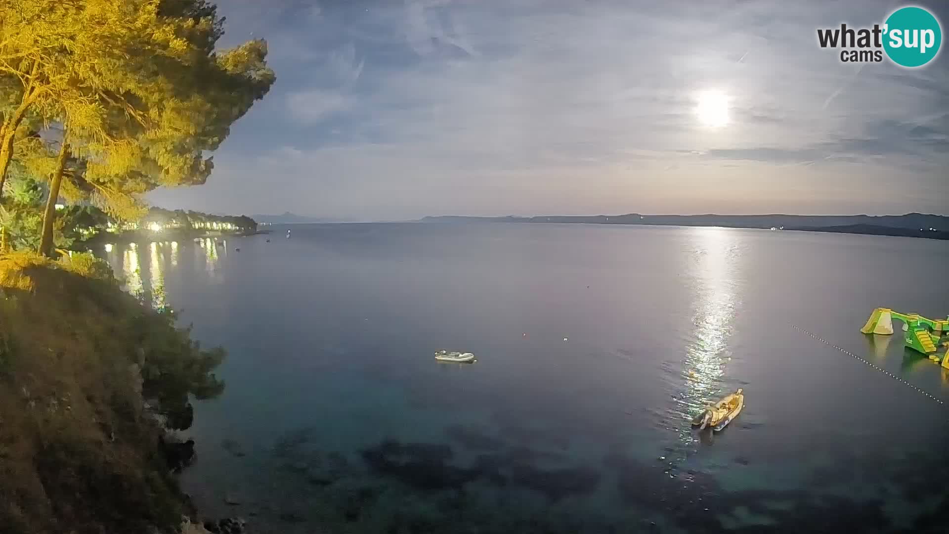 Webcam Potočine Beach Bol – Live View of Borak Beach, Brač Island