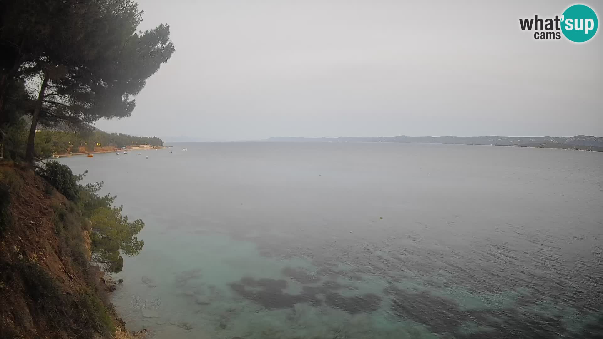 Webcam Strand Potočine Bol – Liveblick auf Borak Beach, Insel Brač