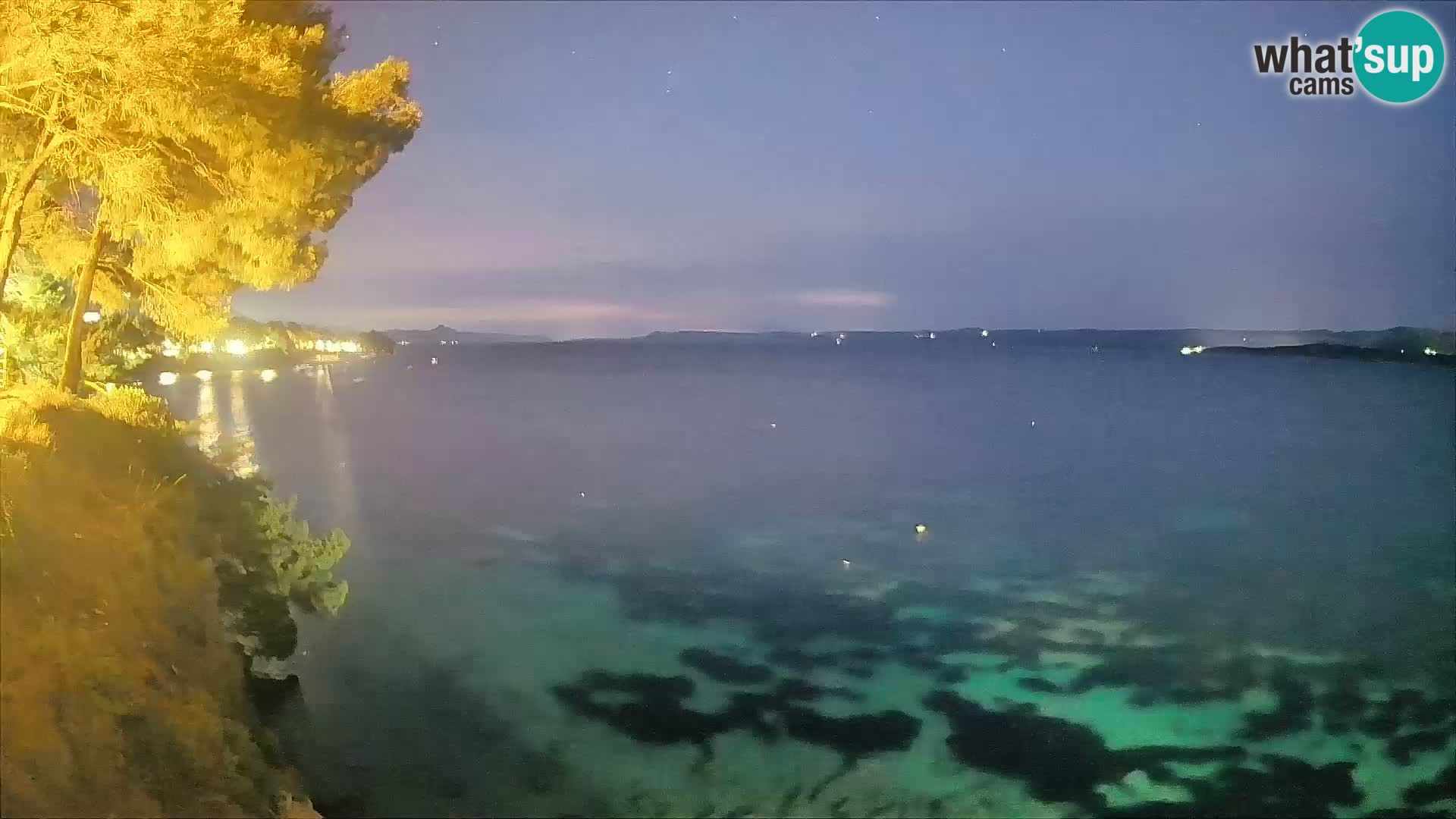 Webcam Potočine Beach Bol – Live View of Borak Beach, Brač Island