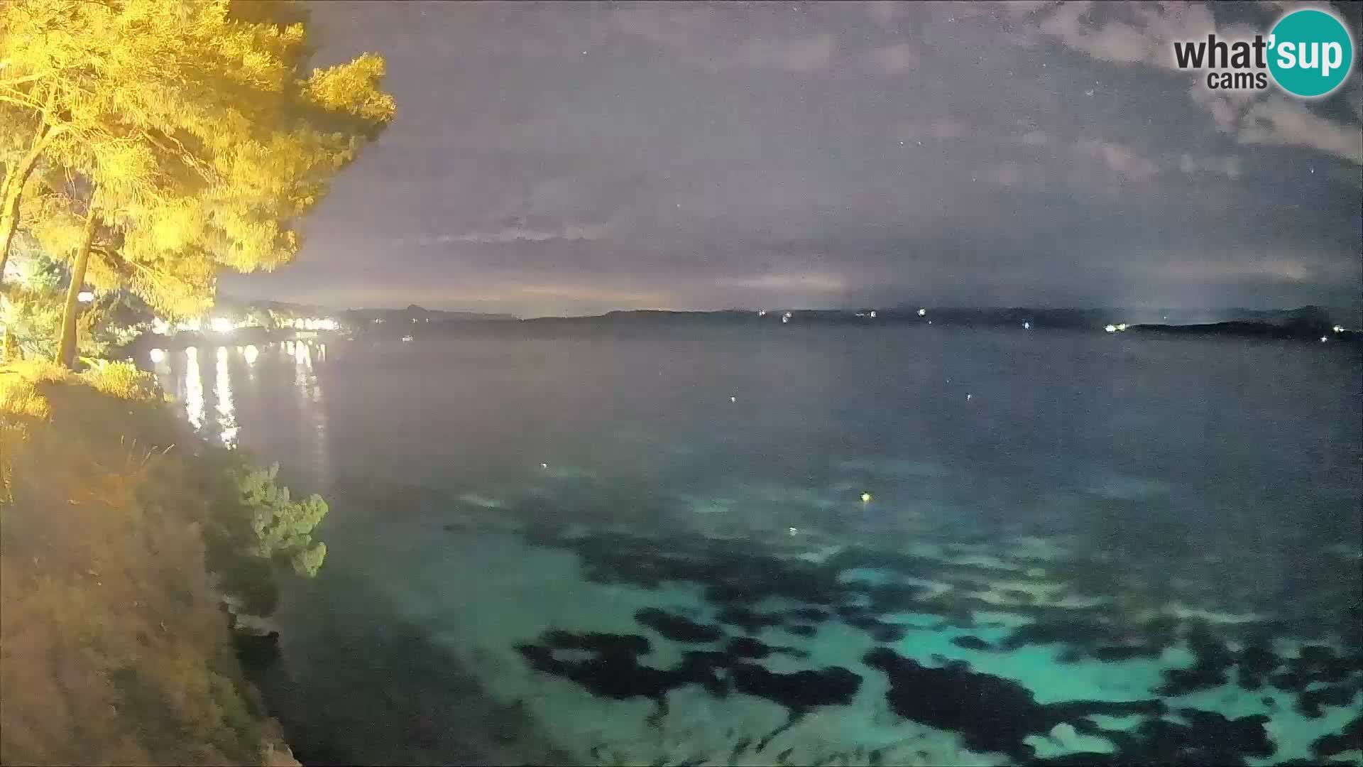 Webcam Strand Potočine Bol – Liveblick auf Borak Beach, Insel Brač