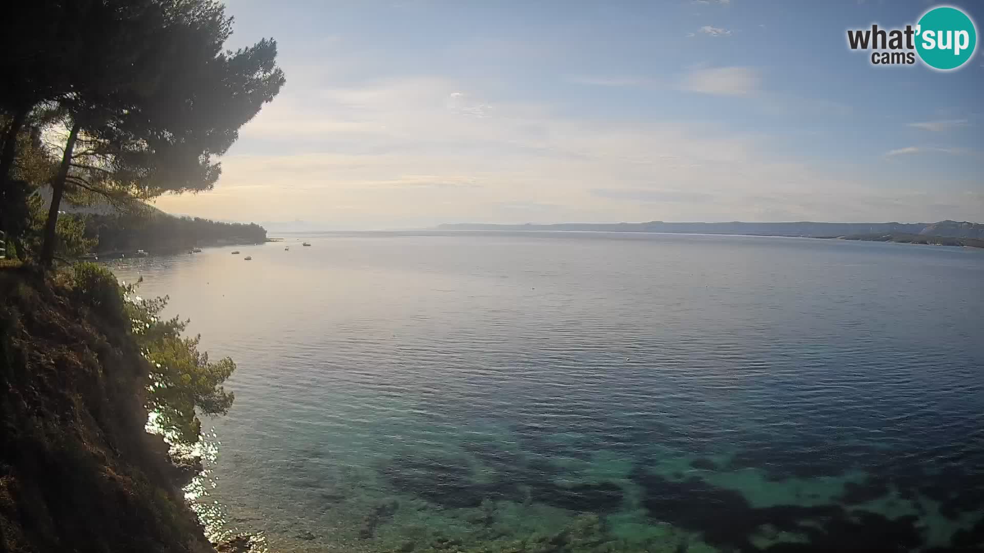 Webcam Potočine Beach Bol – Live View of Borak Beach, Brač Island