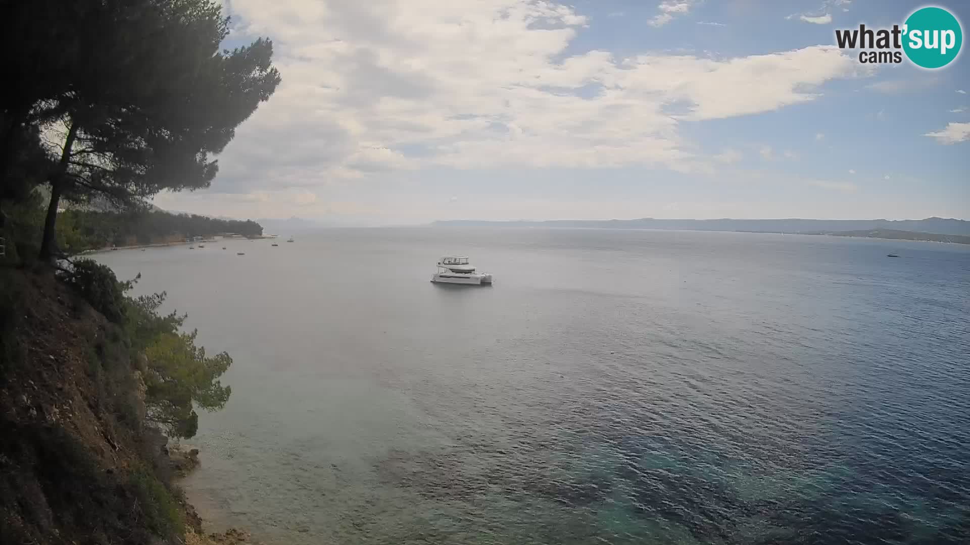 Web kamera Potočine Bol – Pogled uživo na plažu Borak, otok Brač