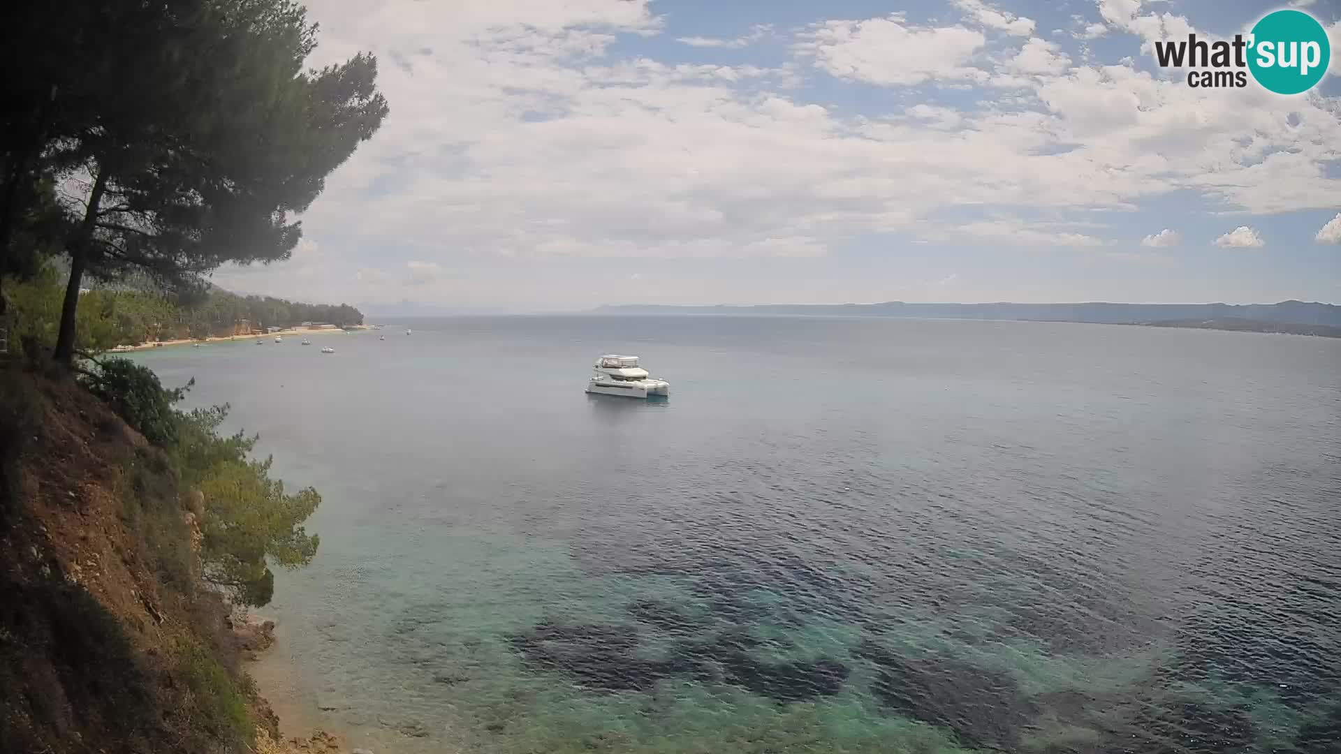 Webcam Strand Potočine Bol – Liveblick auf Borak Beach, Insel Brač