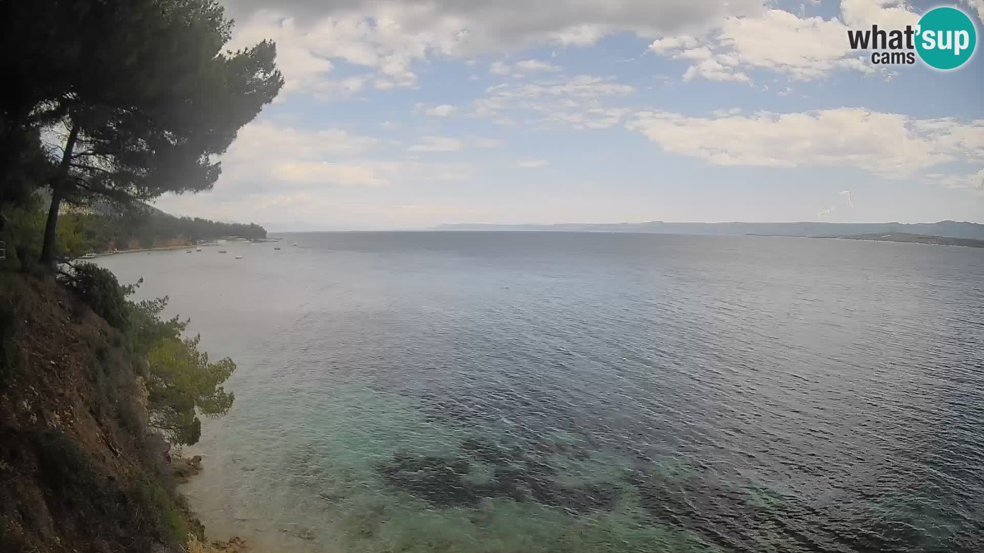 Webcam Strand Potočine Bol – Liveblick auf Borak Beach, Insel Brač