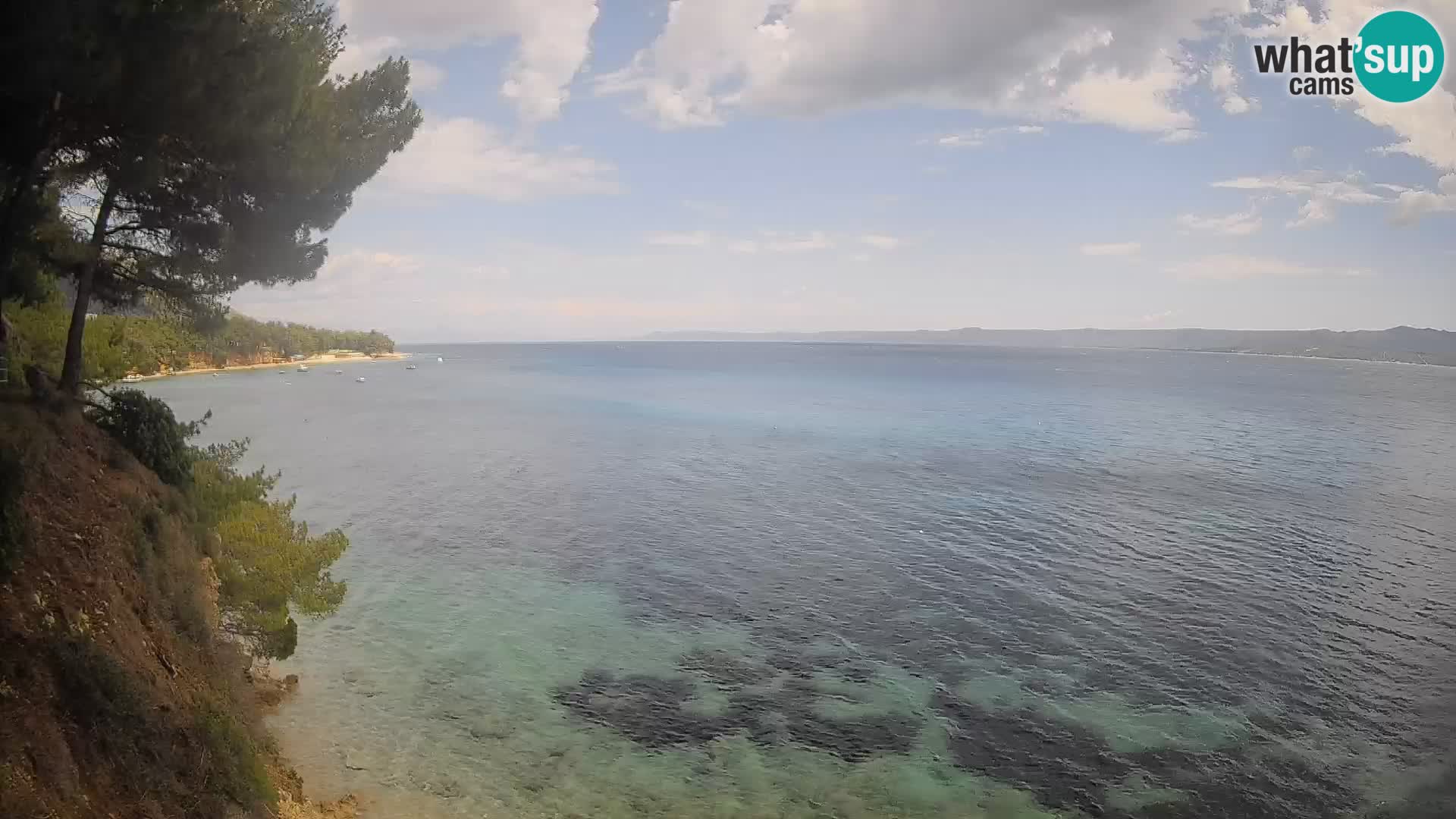 Webcam Potočine Beach Bol – Live View of Borak Beach, Brač Island