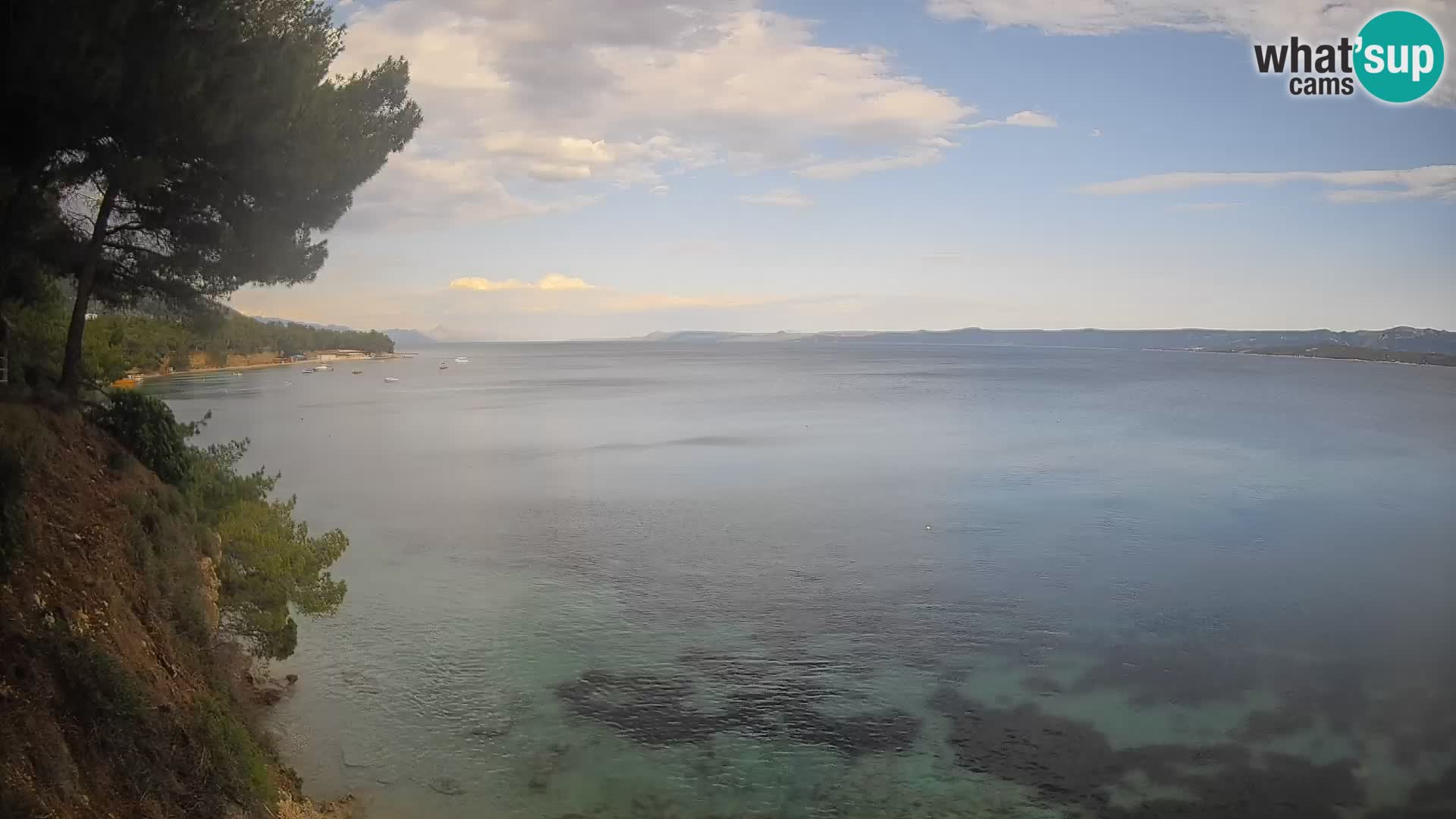 Webcam plage Potočine Bol – Vue en direct sur Borak Beach, île de Brač