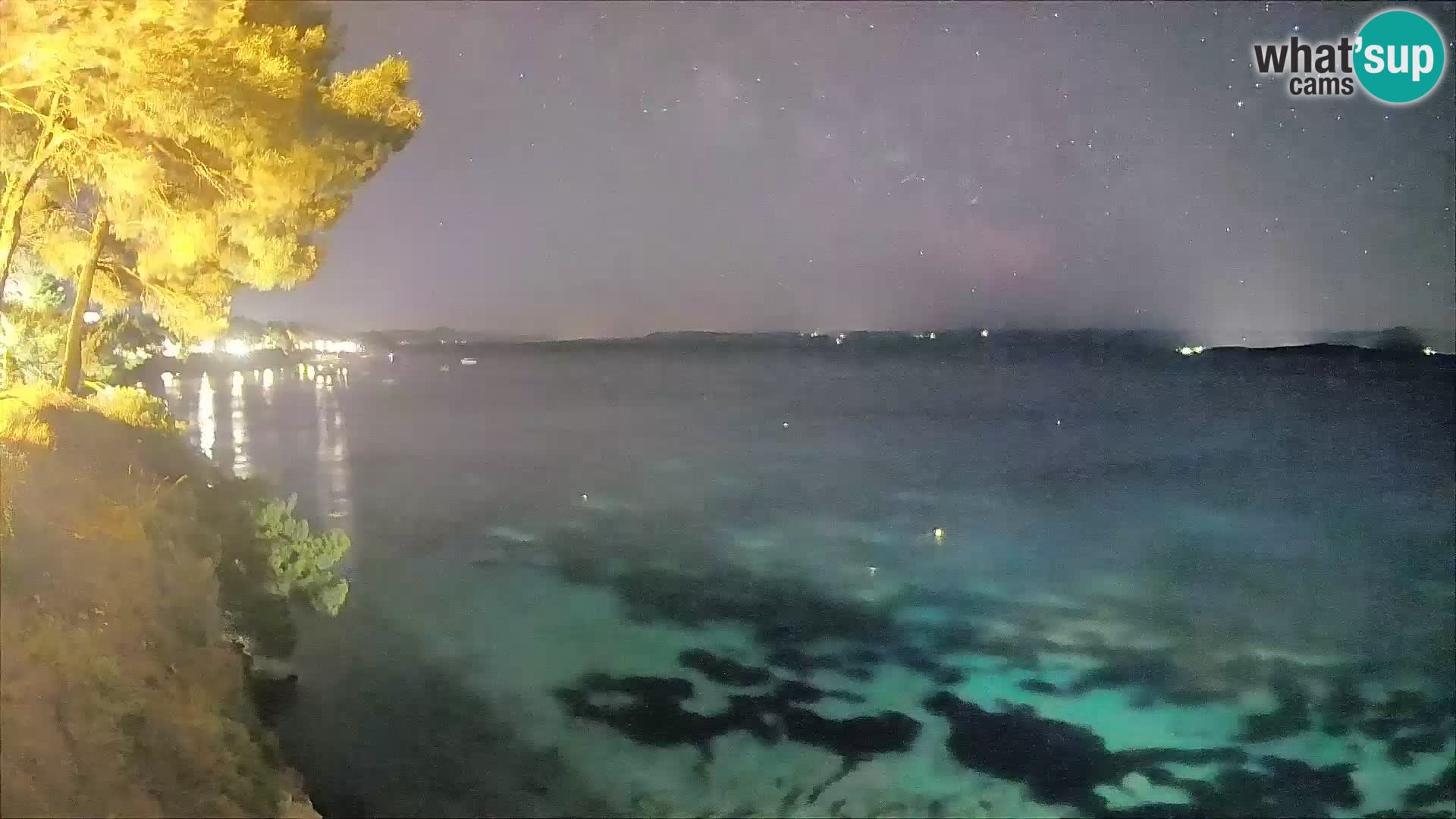 Webcam Potočine Beach Bol – Live View of Borak Beach, Brač Island