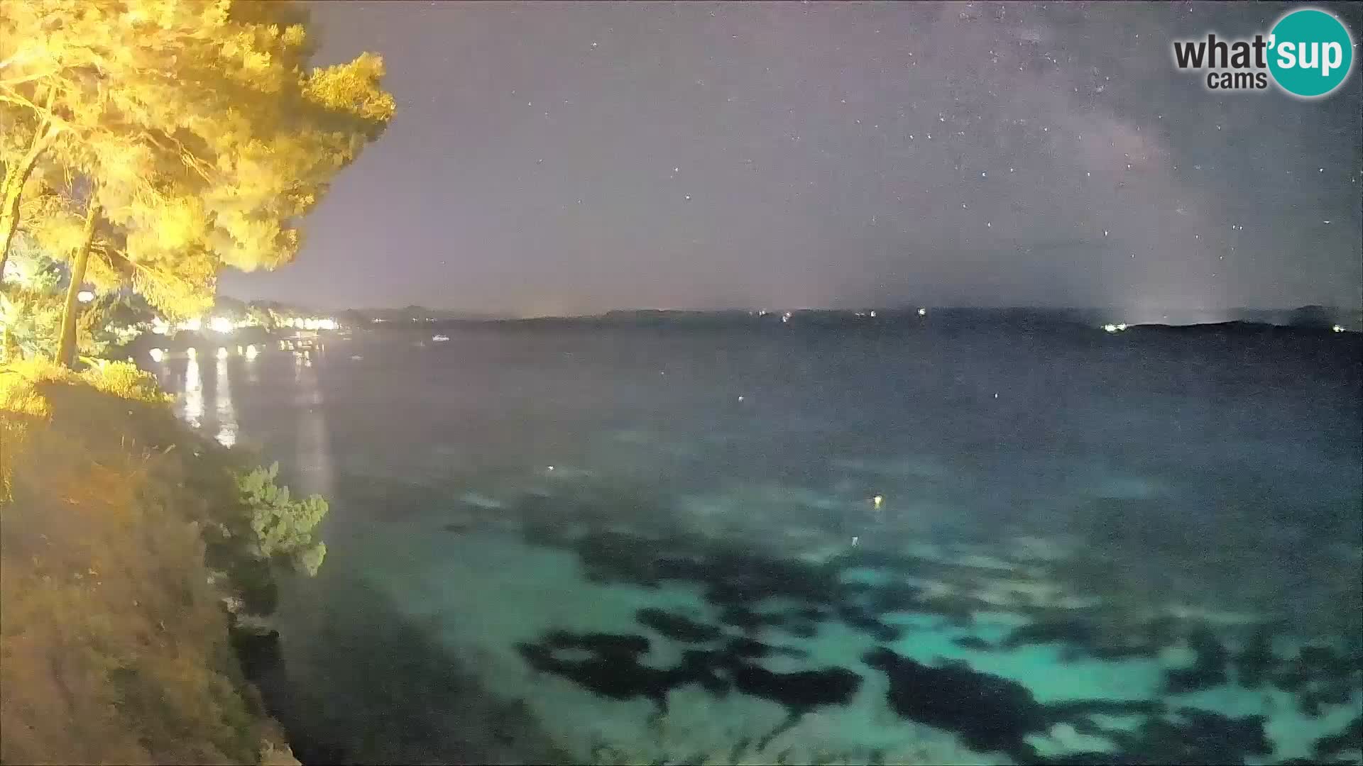Webcam Potočine Beach Bol – Live View of Borak Beach, Brač Island